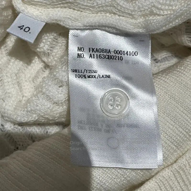 Thom Browne Thom Browne Women's Cream Wool Long Sleeve Sweater . Size S / US 4 / IT 40 - 4 Thumbnail