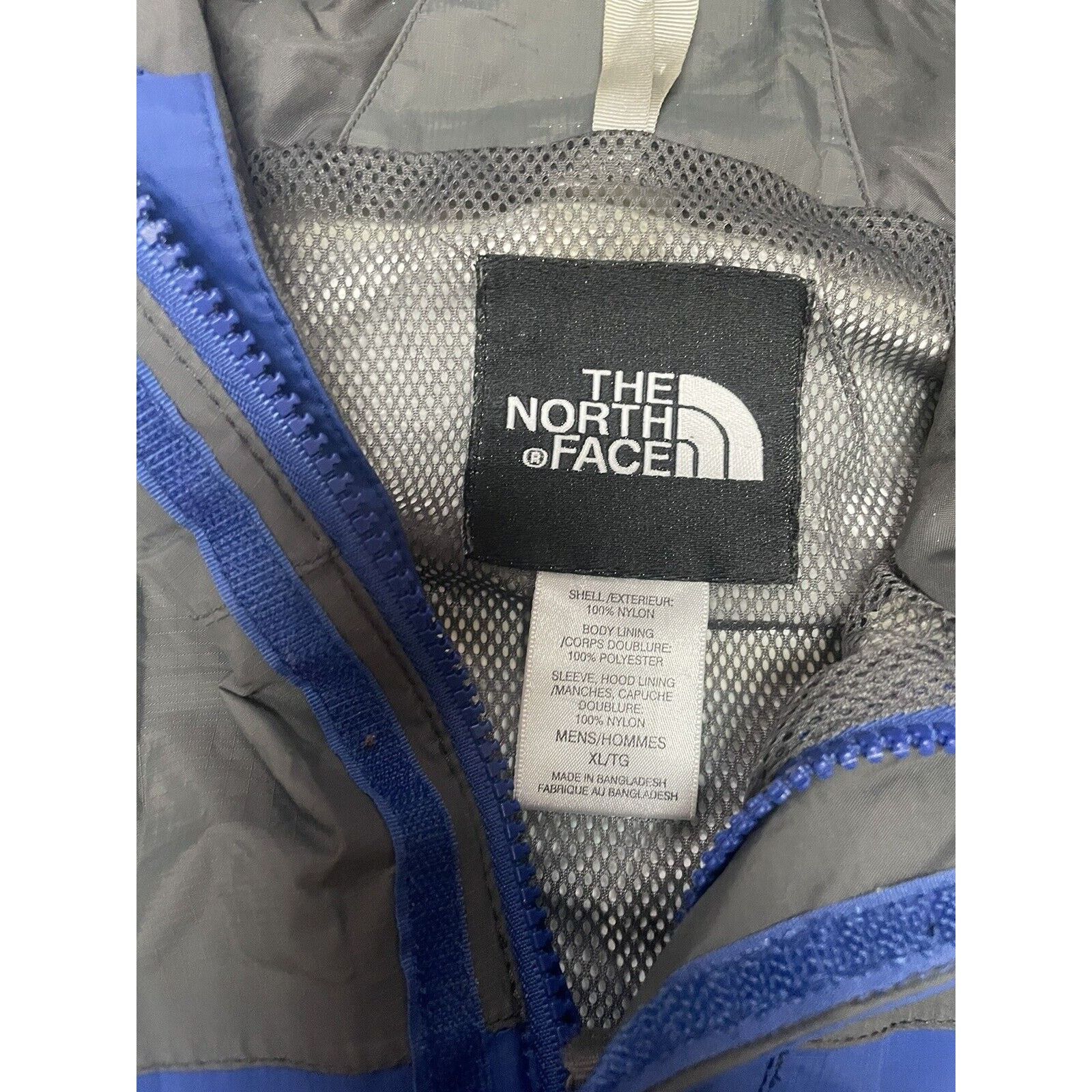 The North Face VINTAGE The North Face jacket XL Blue Black Hyvent Shell Size US XL / EU 56 / 4 - 6 Thumbnail