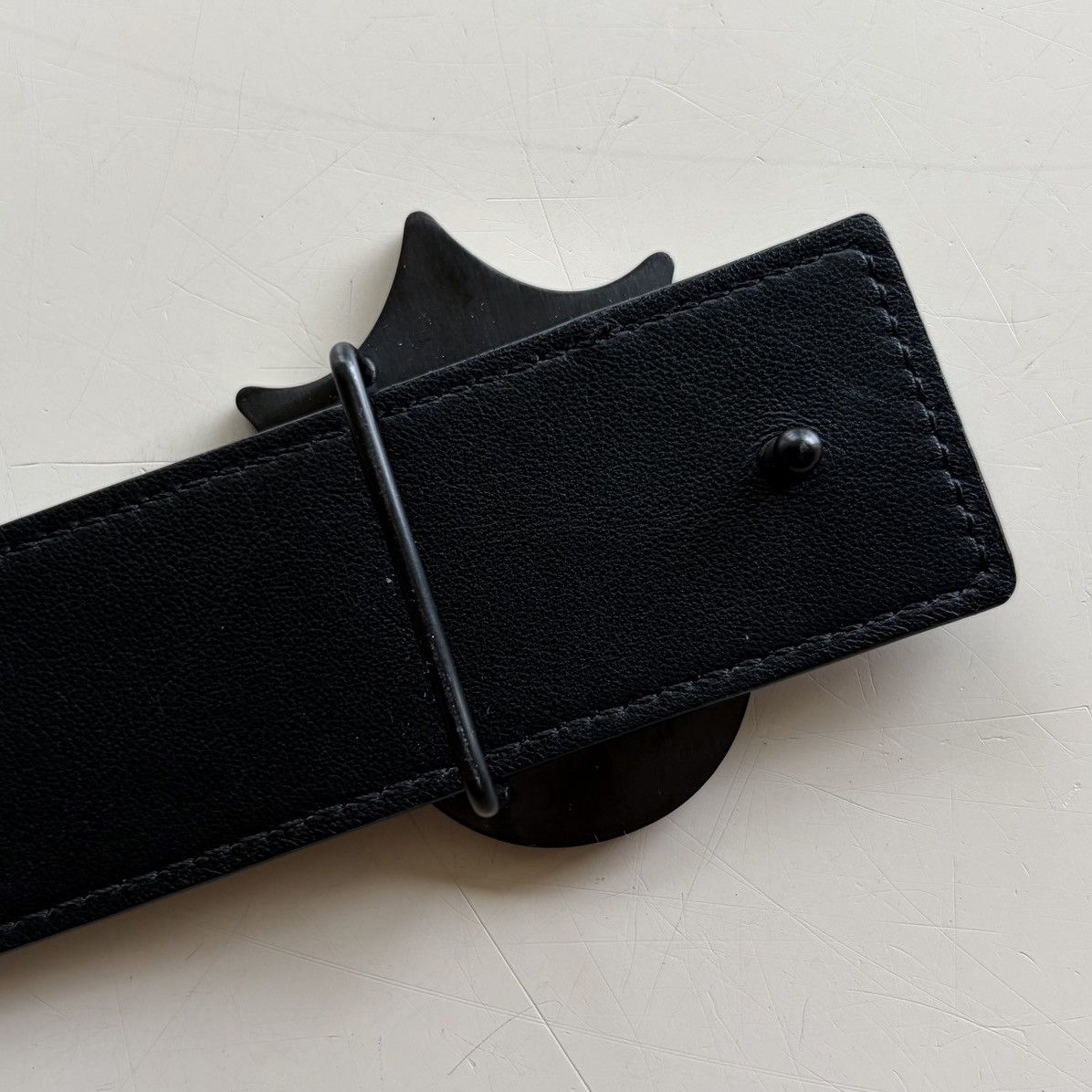 Other Atticus Torre - Espi Onage Embossed Leather Belt Size ONE SIZE - 3 Thumbnail