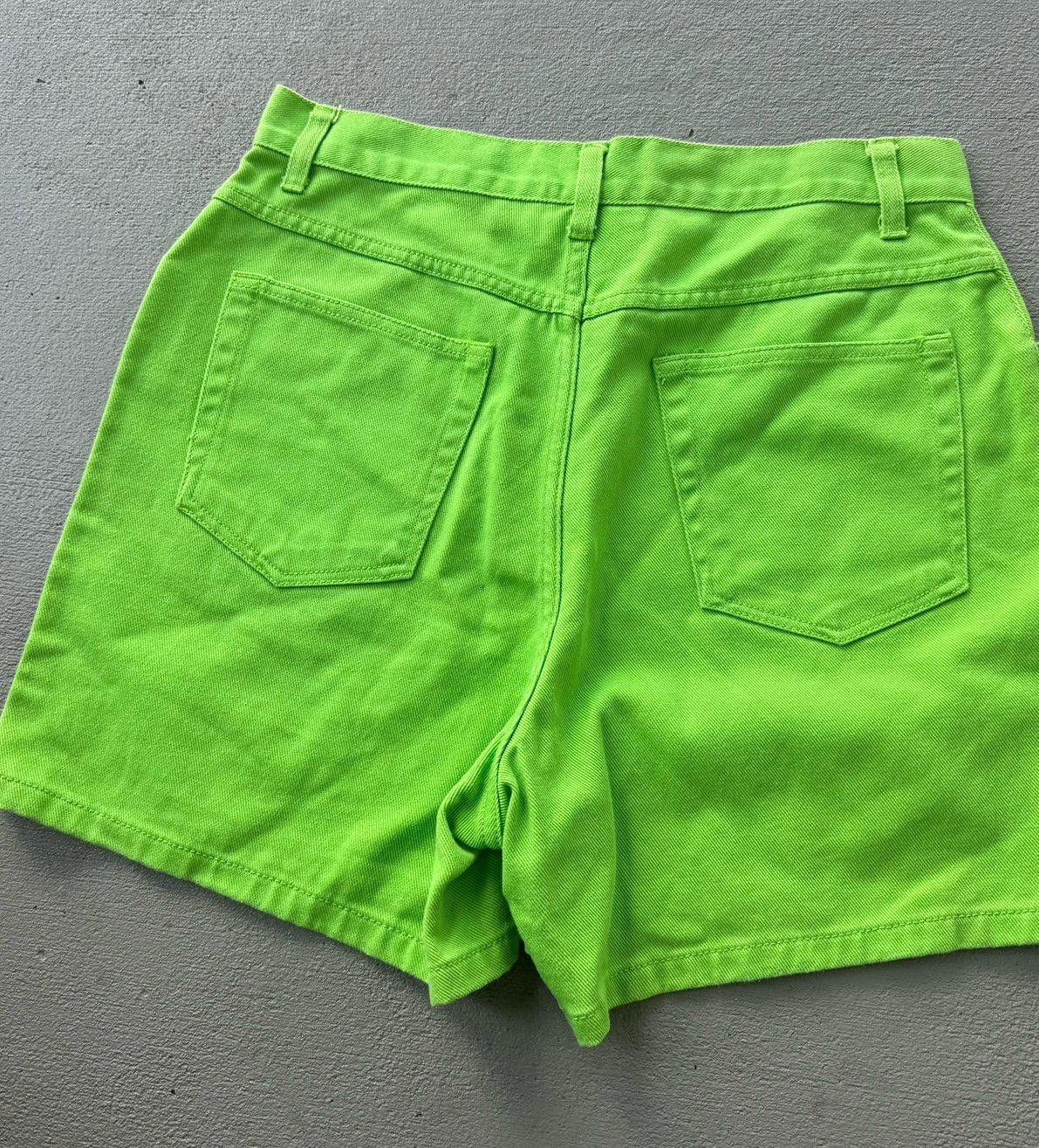 Bill Blass Bill Blass Green Jean Short Size 32" / US 10 / IT 46 - 2 Thumbnail