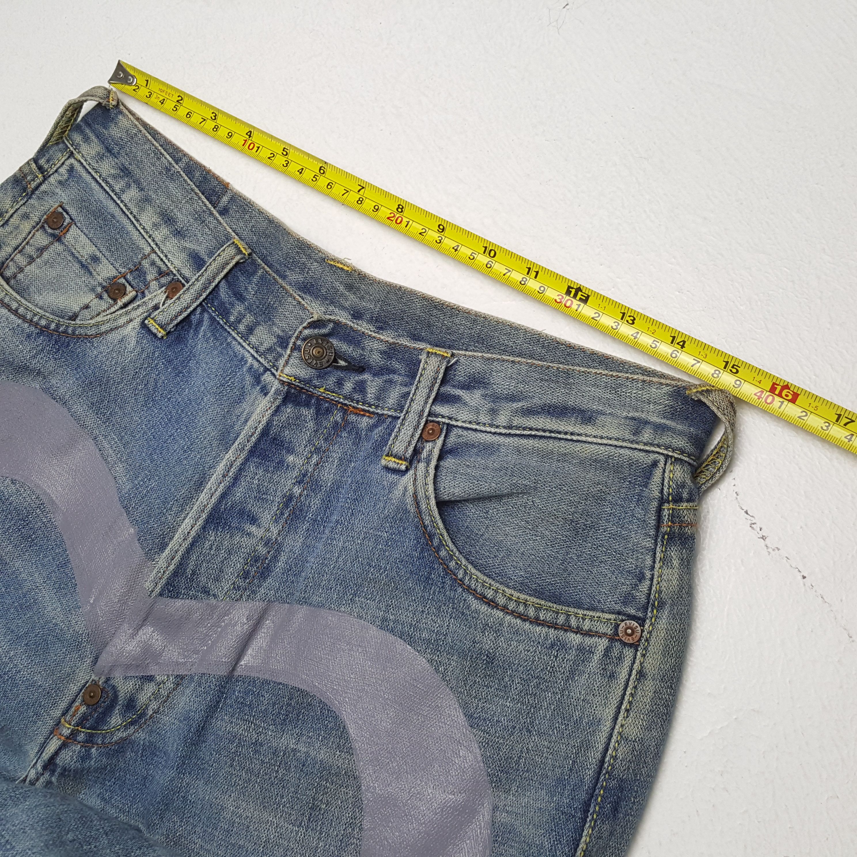 Evisu × Japanese Brand × Vintage Vintage EVISU Japanese Brand Daicock Custom Style Jeans Size US 30 / EU 46 - 7 Thumbnail