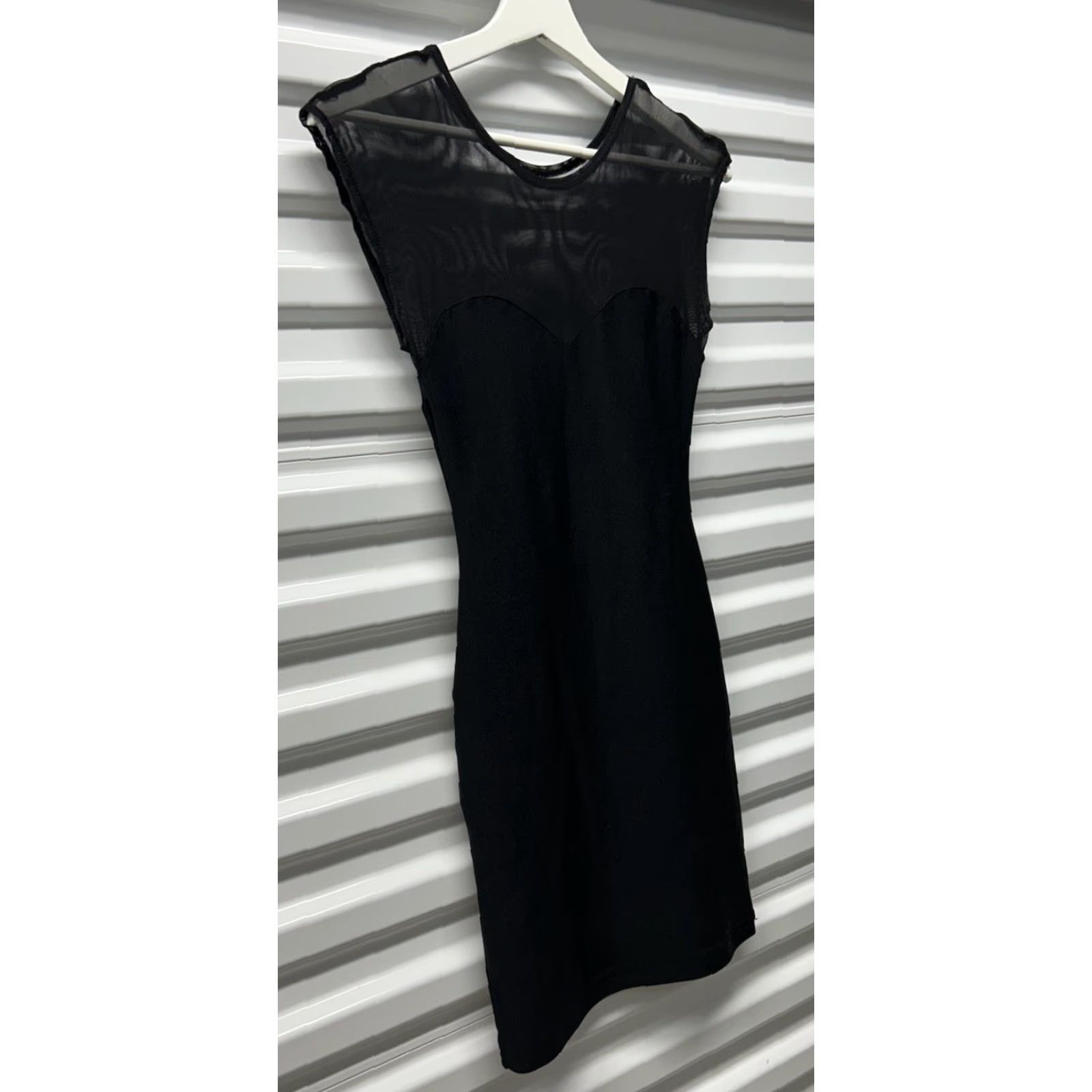 American Apparel American Apparel Women Dress Sleeveless Midi Black MadeInUSA Size XS ThinStretch Size XS / US 0-2 / IT 36-38 - 3 Thumbnail