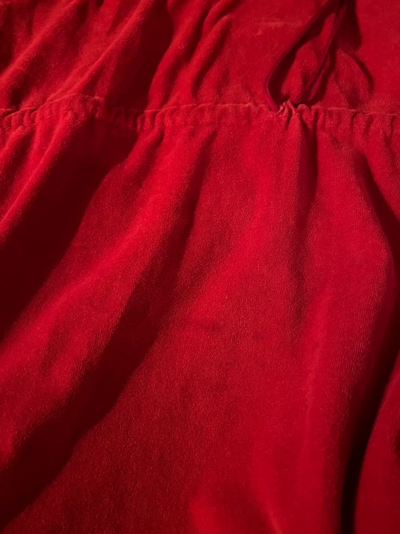 Kenzo KENZO Red velvet vintage dress Size M / US 6-8 / IT 42-44 - 9 Thumbnail
