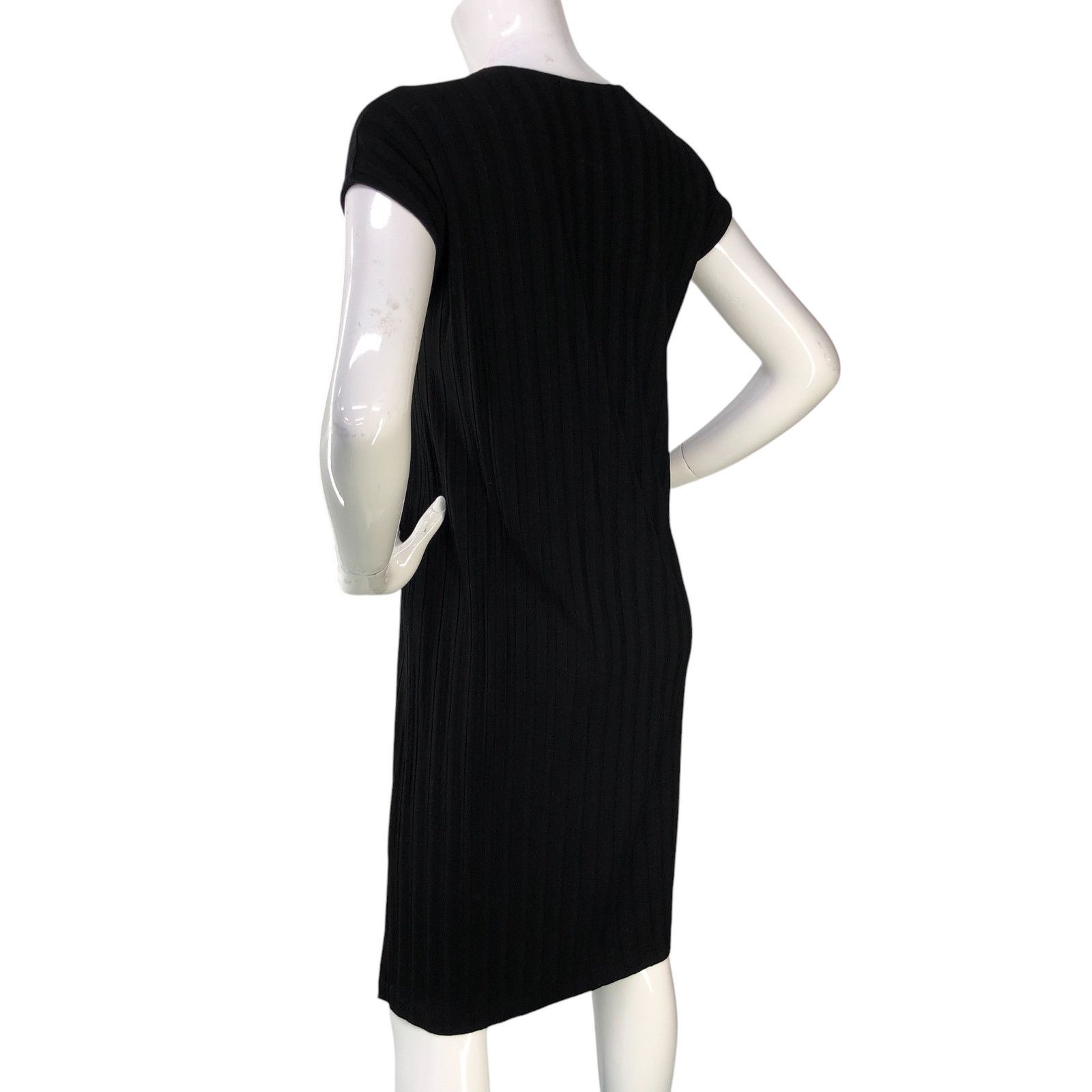 Eileen Fisher Eileen Fisher Size XXS Dress Tencel Wide Rib Stretch Shift Size XS / US 0-2 / IT 36-38 - 7 Thumbnail