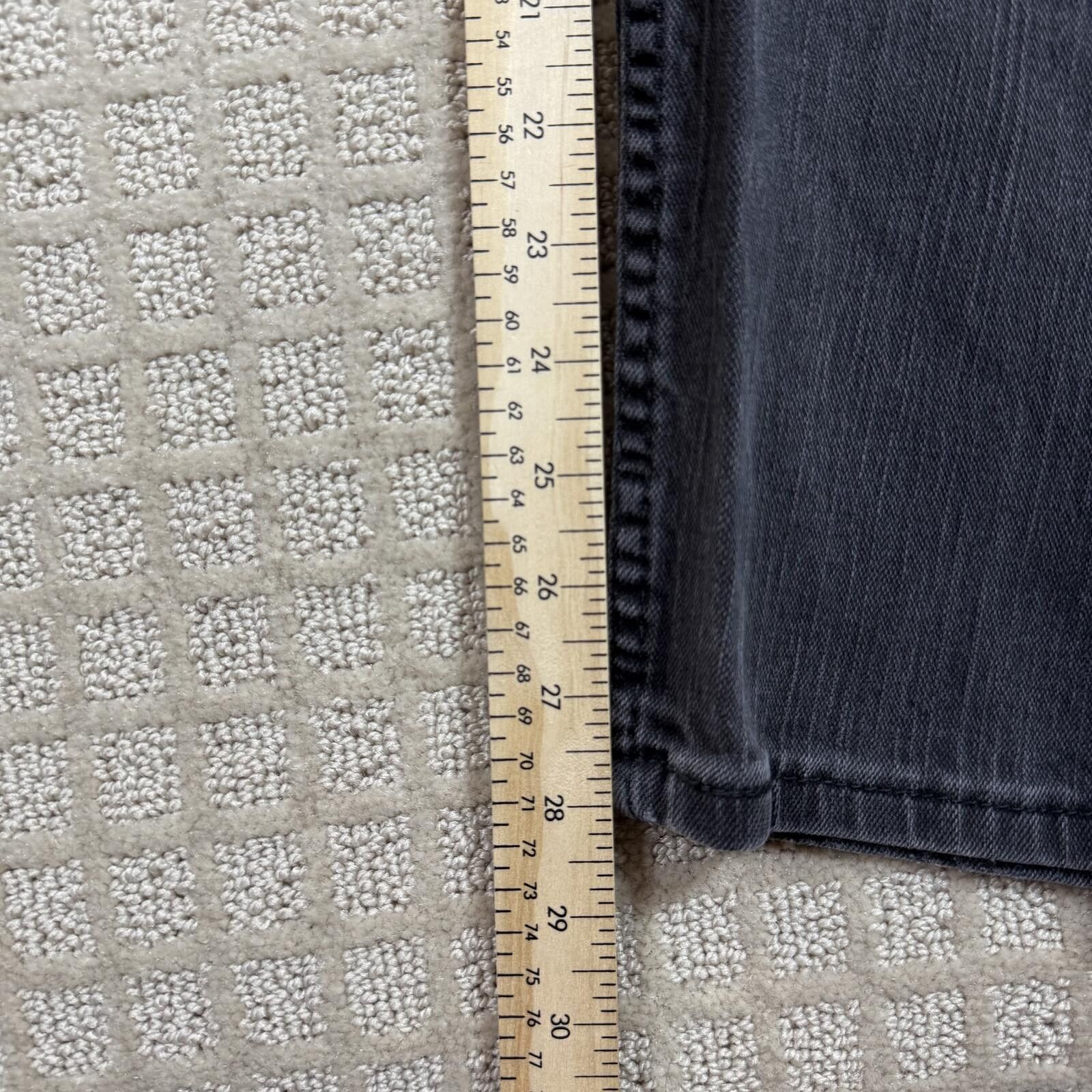 Other Levis 505 Black Denim Jeans 36x28 Straight Leg Size US 36 / EU 52 - 4 Thumbnail