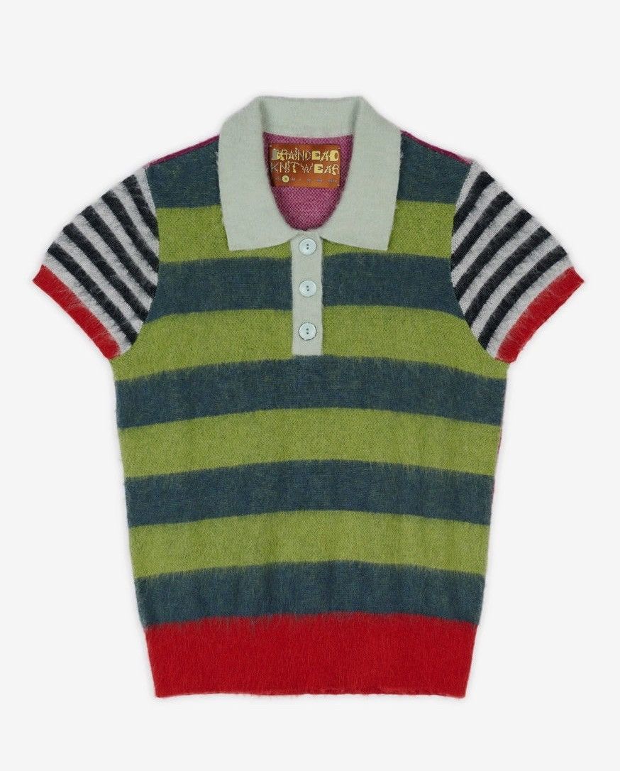 Brain Dead BRAIN DEAD Lulu polo shirt top m Size XXL men’s L Unisex Size XXL / US 16-18 / IT 52-54 - 1 Thumbnail