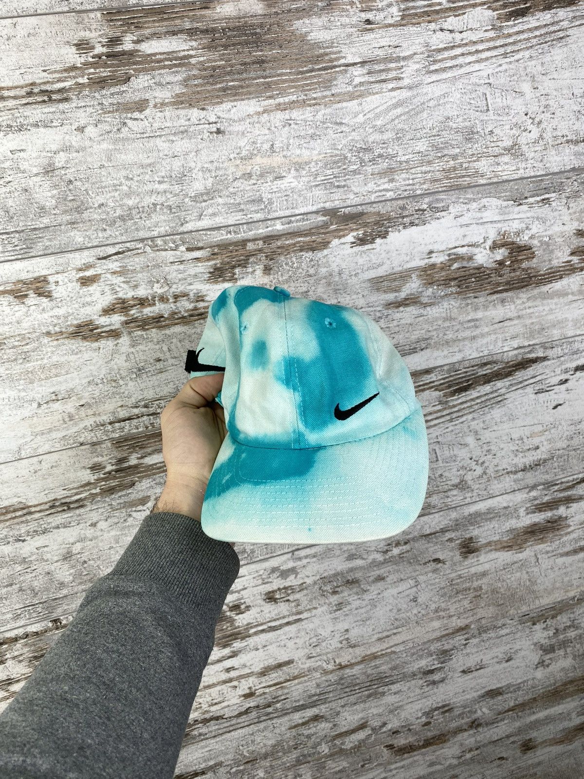 Nike × Vintage Mens Vintage Nike big logo hats cap hat y2k rare swoosh acg Size ONE SIZE - 3 Thumbnail