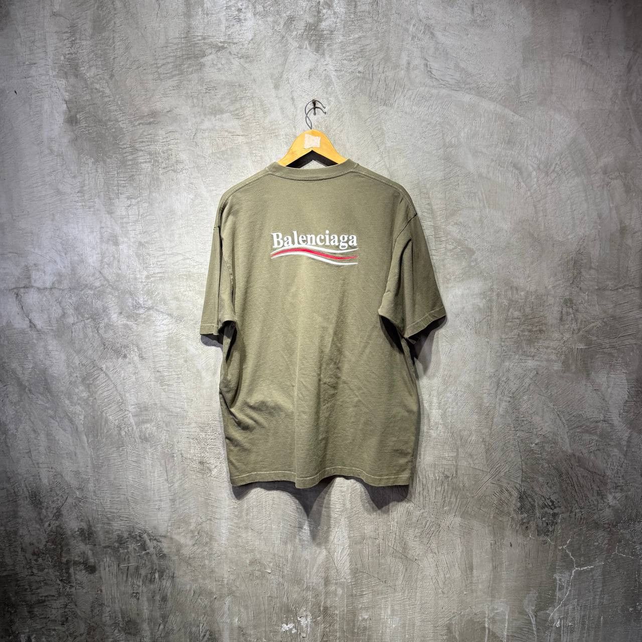 Balenciaga Campaign Embroidered tee