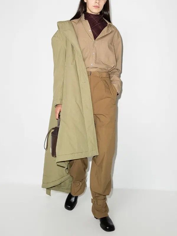 Lemaire lemaire High-Waisted Buckled Ankles Trousers Size 26" / US 2 / IT 38 - 1 Thumbnail