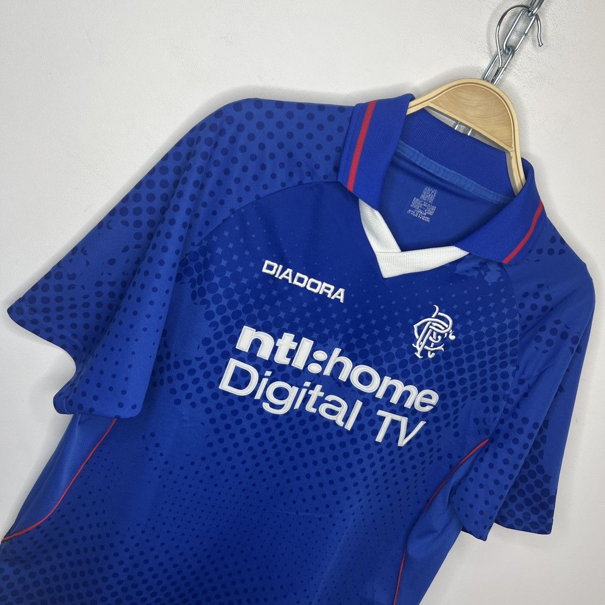 Diadora Diadora Glasgow Rangers 2002-2003 Home Soccer Jersey Size M Size US M / EU 48-50 / 2 - 3 Thumbnail