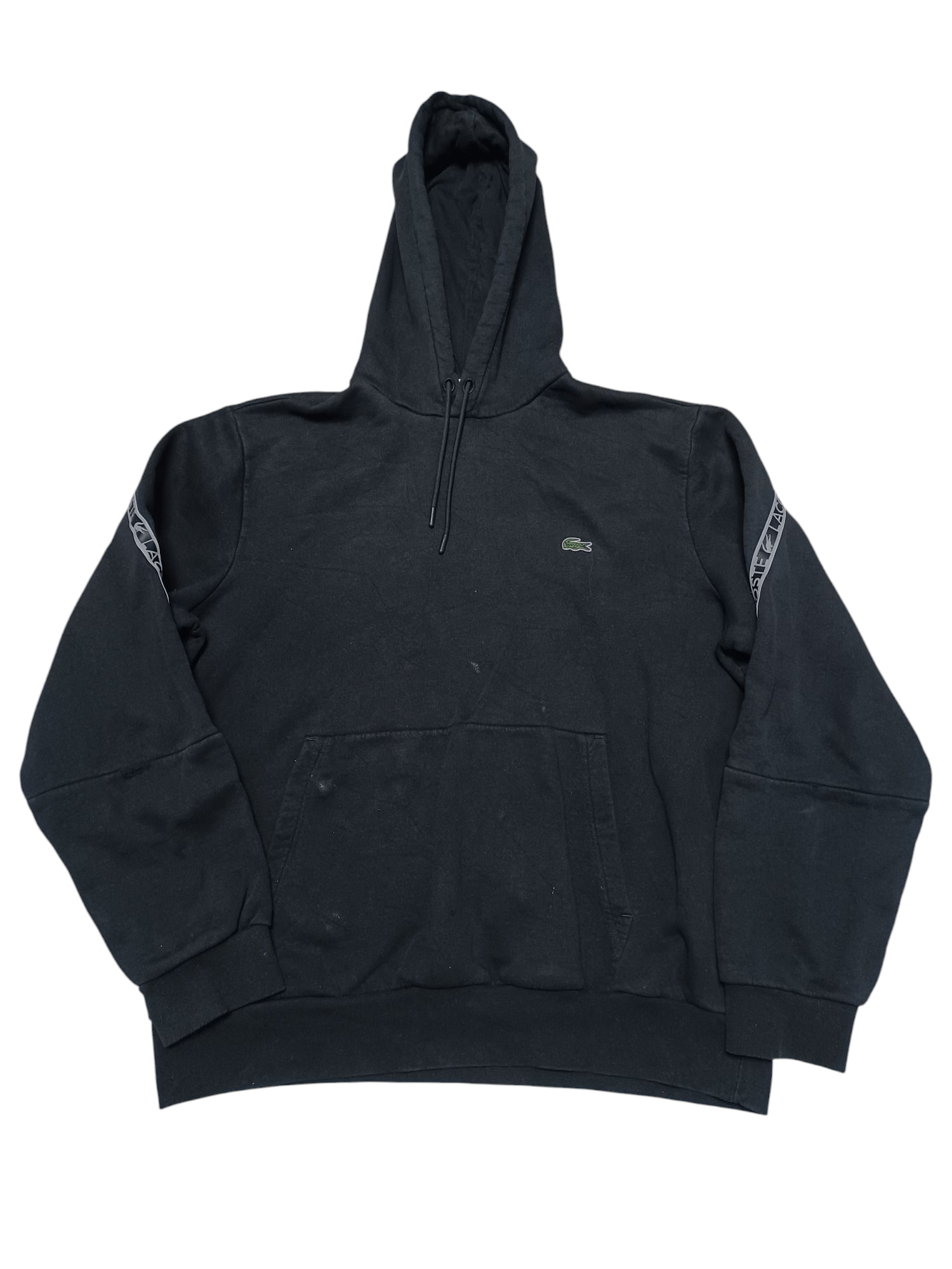 Lacoste LACOSTE SOME DIRTY AND DISTRESSED FIRE HOODIE Size US XL / EU 56 / 4 - 1 Thumbnail