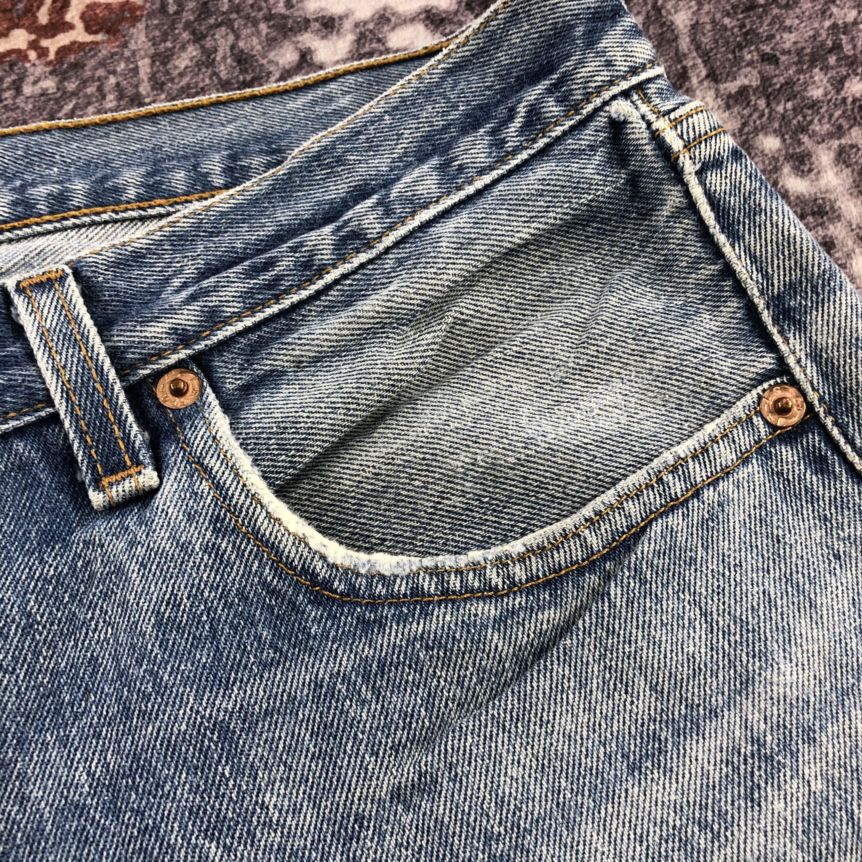 Levi's Vintage 90s Levis 501 Jeans-JM2929 Size US 36 / EU 52 - 11 Thumbnail
