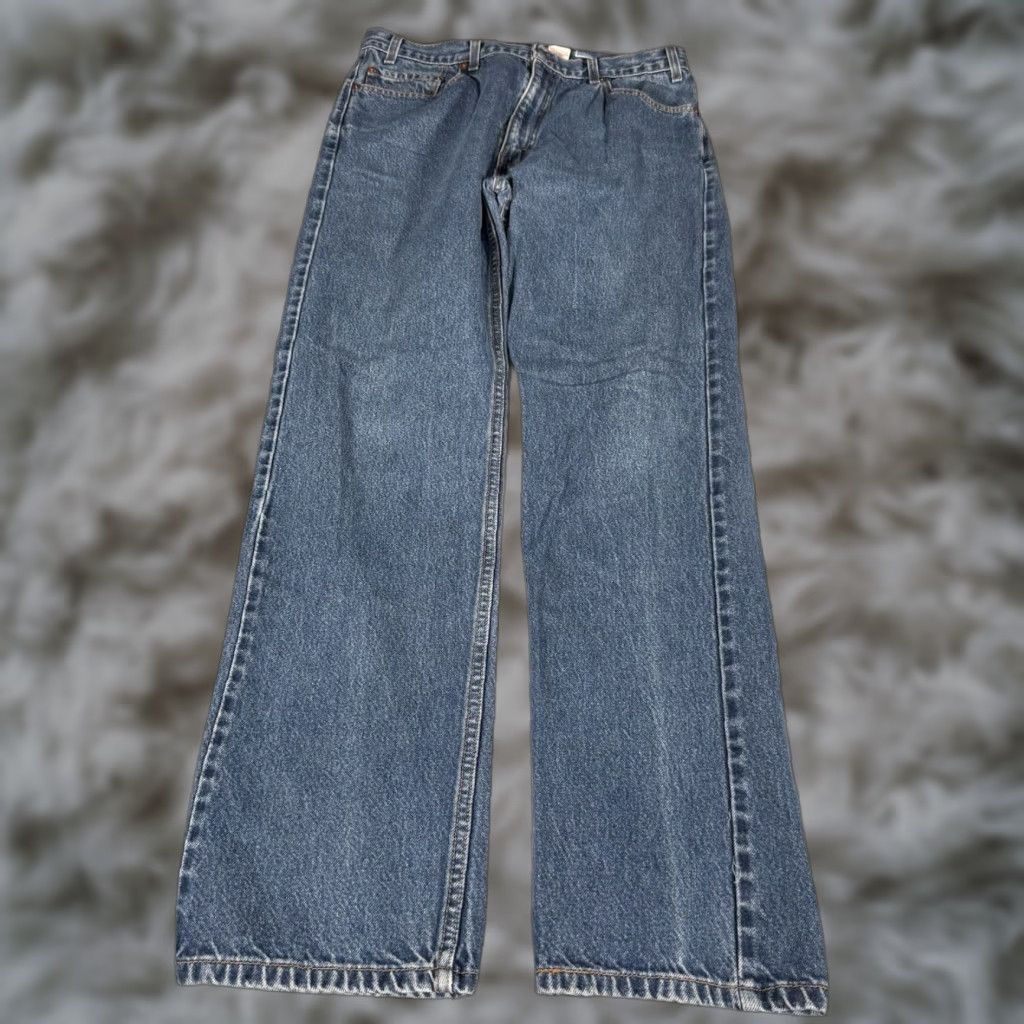Levi's VINTAGE Levi's 505 Jeans Mens Regular Pants 32 Inseam 33 Red Tab 90s Size US 32 / EU 48 - 1 Thumbnail