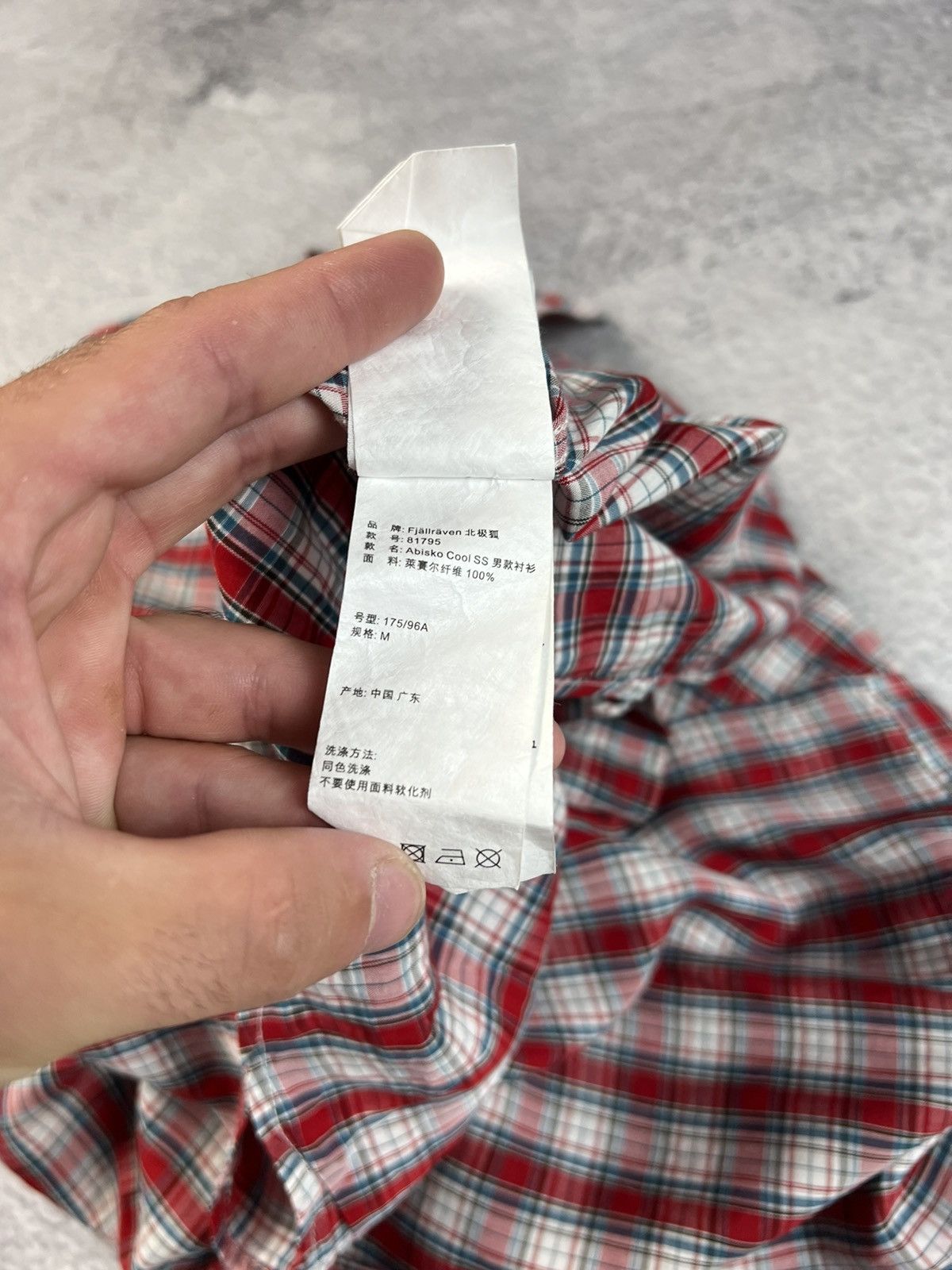 Fjallraven Fjallraven check short sleeve shirt Size US M / EU 48-50 / 2 - 11 Thumbnail
