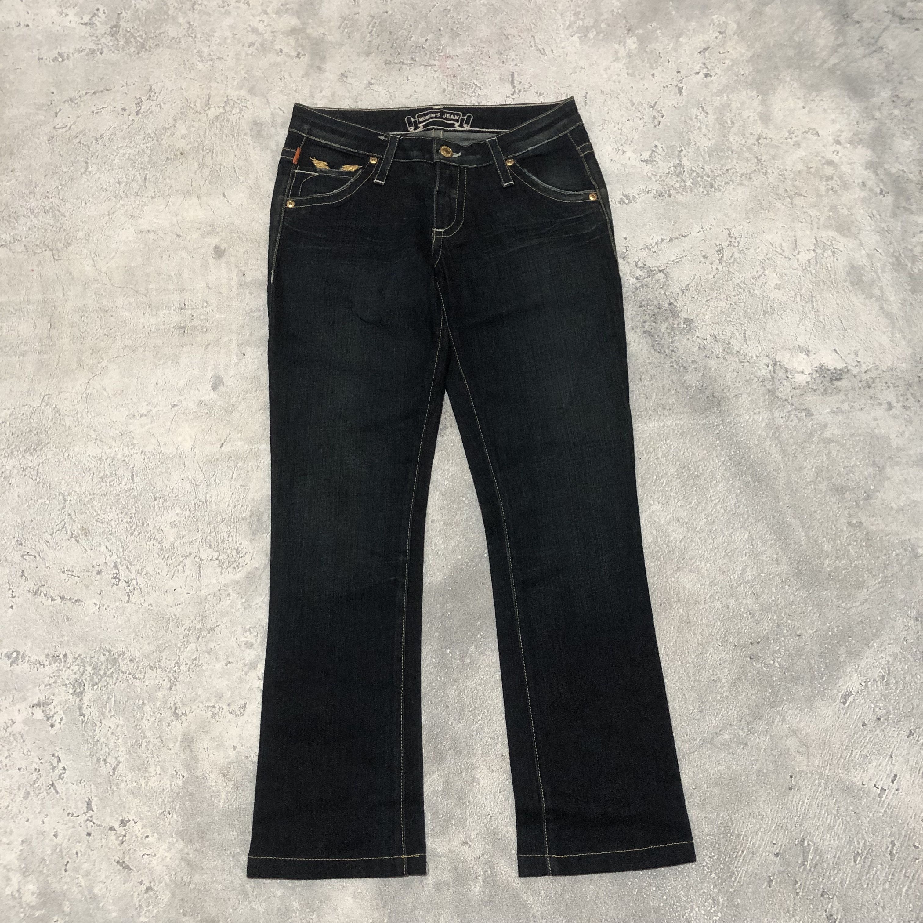 Robins Jeans Robins Jeans Gold Wings Denim Size 28" / US 6 / IT 42 - 2 Thumbnail
