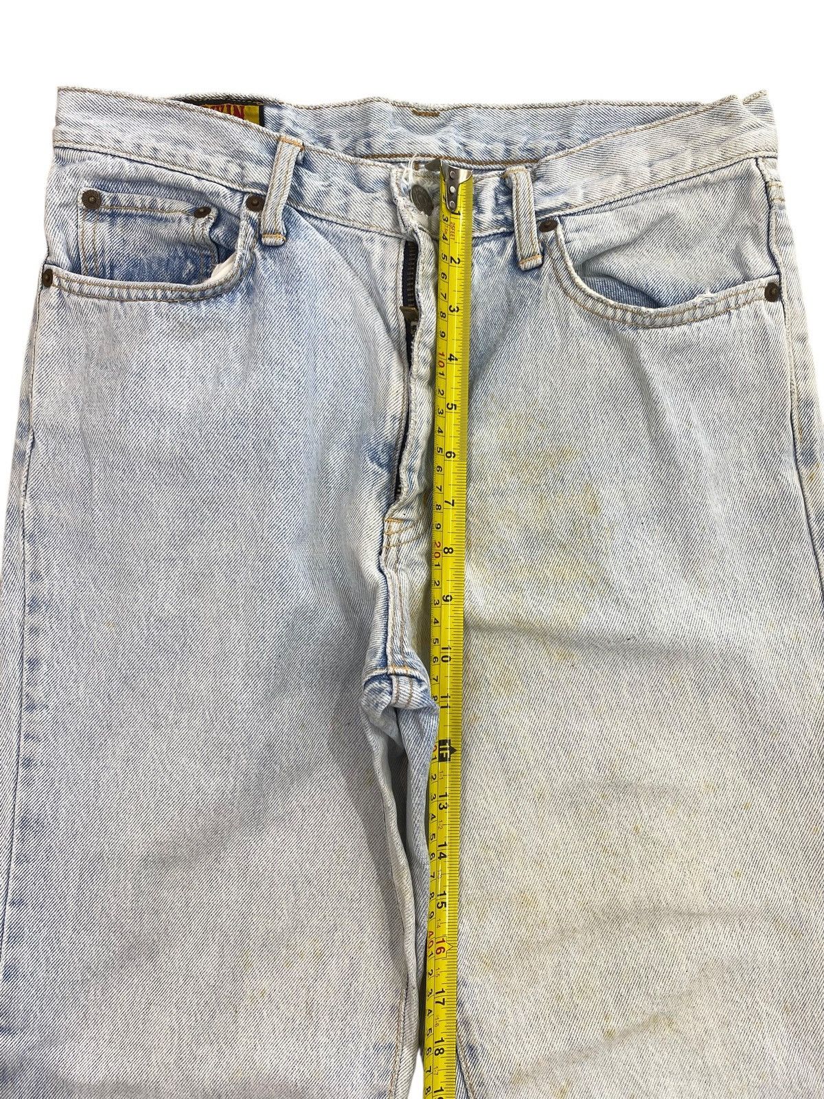 Edwin Edwin Brand Faded Light Wash Style Straight Cut Jeans Size US 30 / EU 46 - 6 Thumbnail