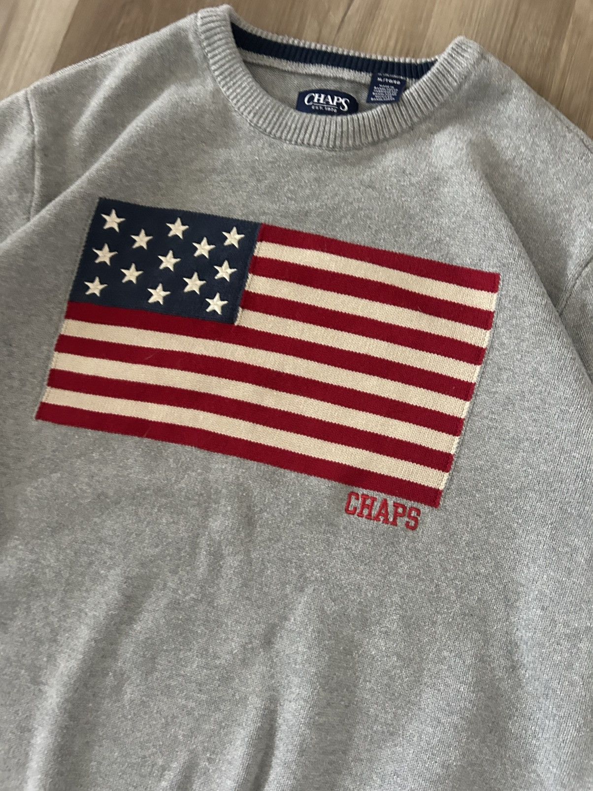 Chaps Ralph Lauren Vintage Polo Ralph Lauren Sweater Size US L / EU 52-54 / 3 - 2 Thumbnail