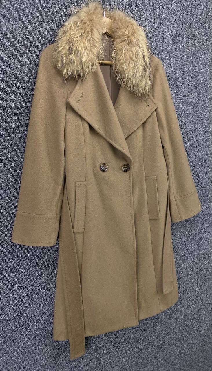George Vintage Georges Rech Paris Wool Long Jacket Size XS / US 0-2 / IT 36-38 - 2 Thumbnail