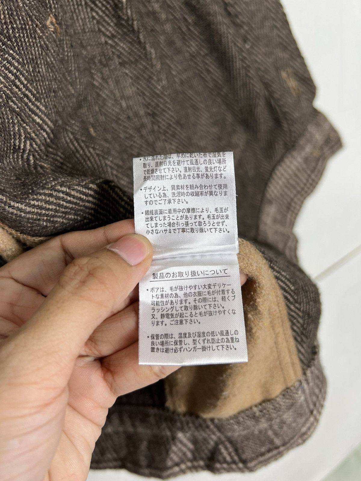 Japanese Brand 🔥 RIVET & SURGE PATCHWORK LESS COLAR Size US M / EU 48-50 / 2 - 16 Thumbnail
