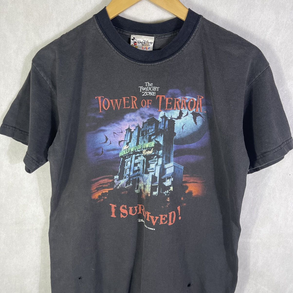 Y2K Disney Twilight Zone Tower of Terror store Tee Size Large