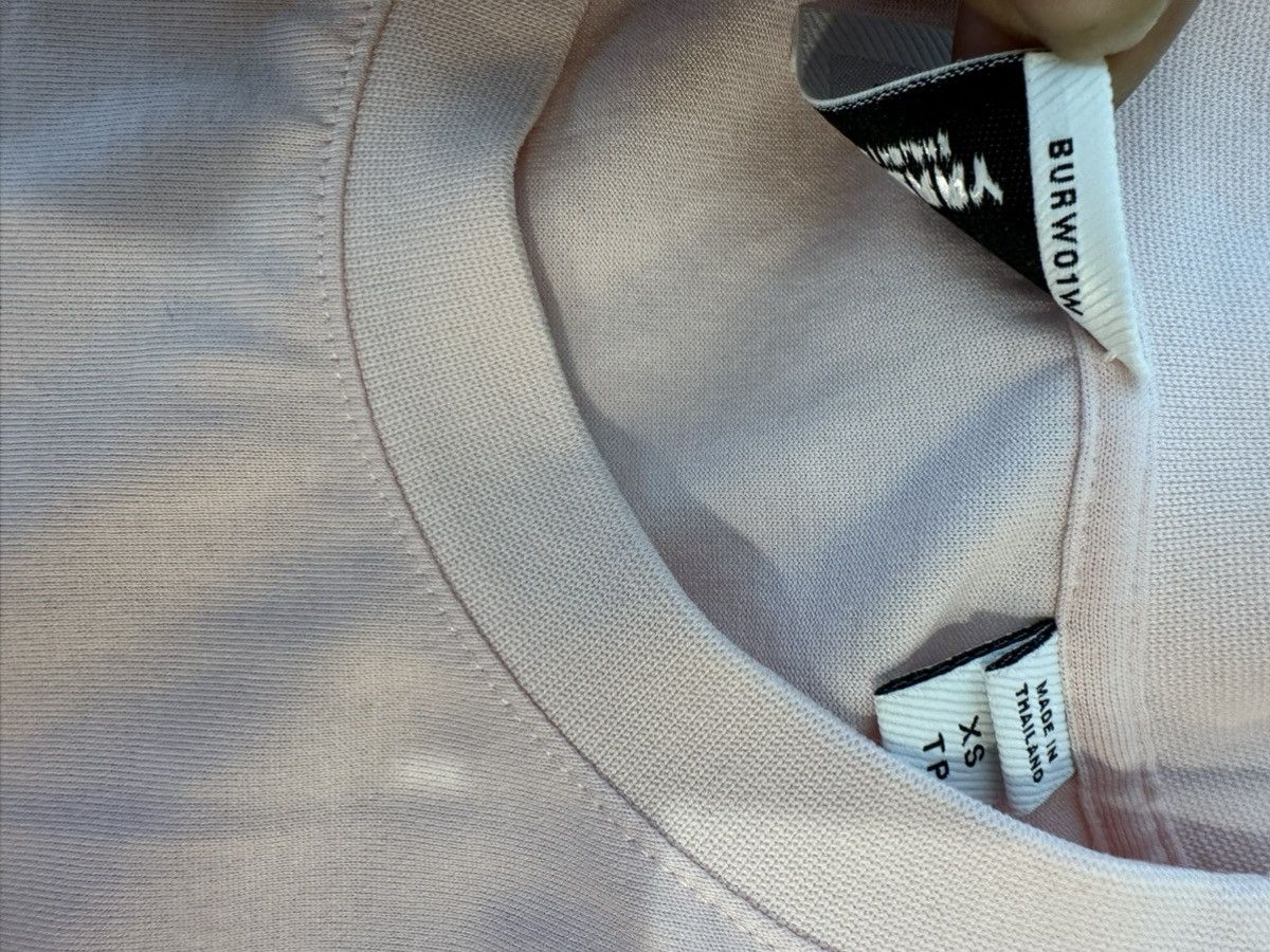 Burberry Burberry Logo Print Cotton T-shirt in Alabaster Pink Size XS / US 0-2 / IT 36-38 - 7 Thumbnail