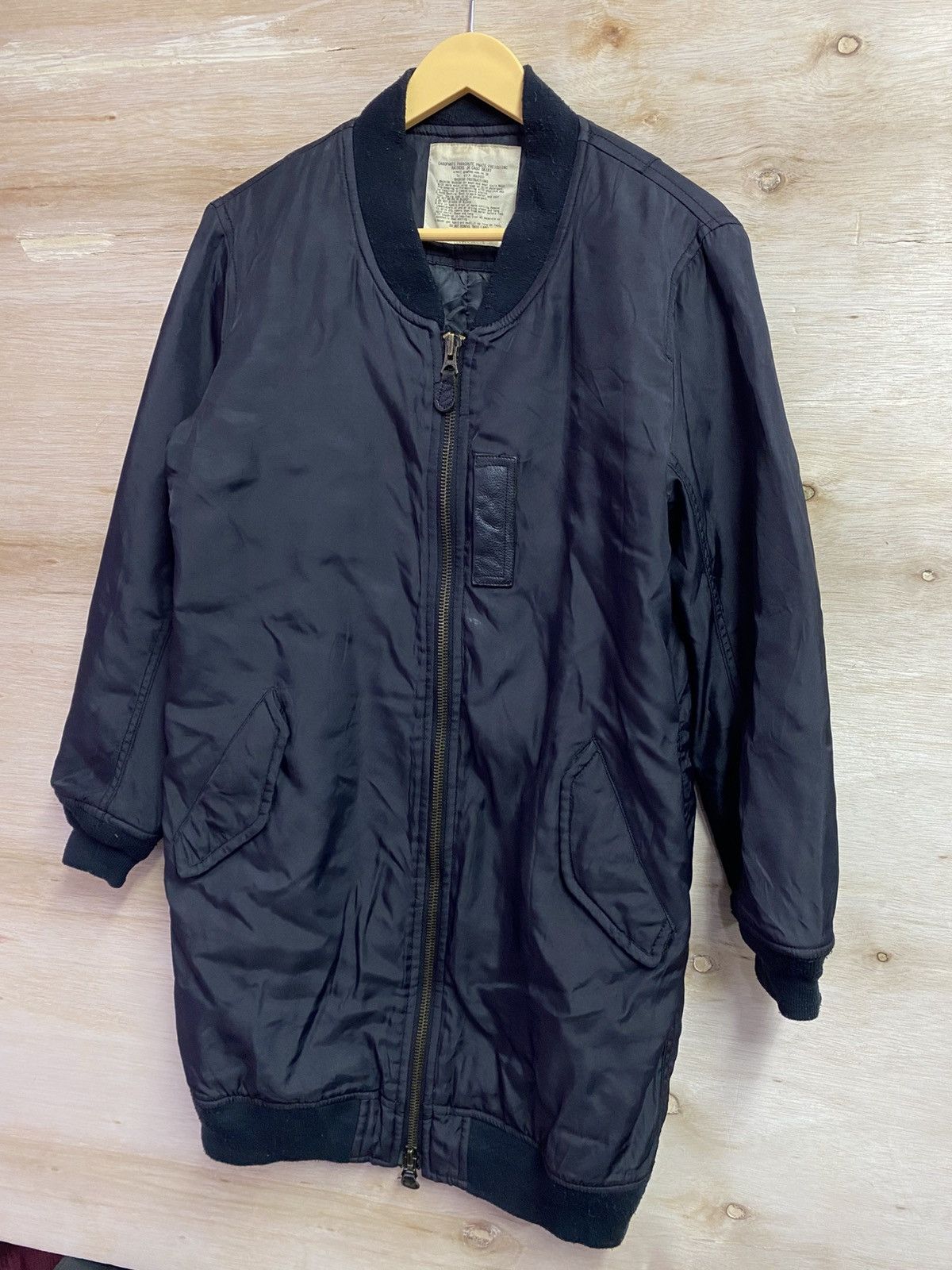 GOA GOA black Bombers MA-1 flight jacket Size M / US 6-8 / IT 42-44 - 2 Thumbnail