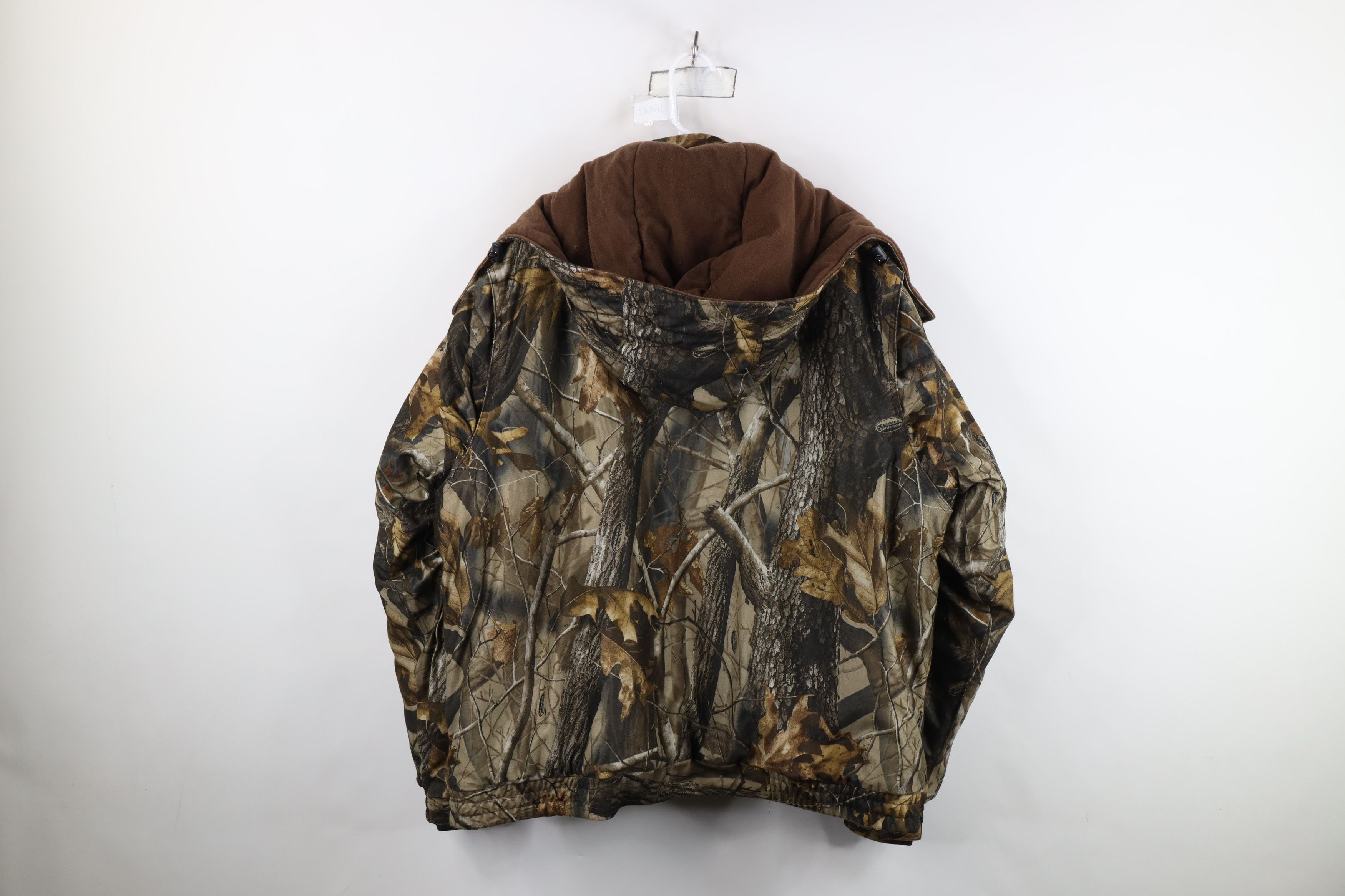 Vintage Vintage Streetwear Cloth Realtree Camouflage Hooded Jacket Size US XXL / EU 58 / 5 - 12 Thumbnail