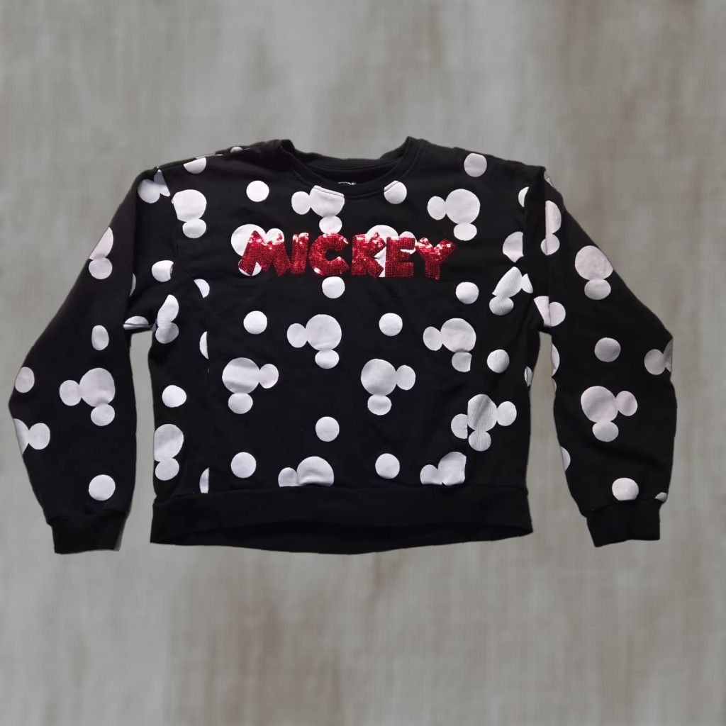 Disney Disney Mickey Mouse Pullover Sweater Women XXL Black Shirt Adults Women's Size 2XL Disney Black Mickey Mouse Pullover Sweater Women 2XL Size XXL / US 16-18 / IT 52-54 - 1 Thumbnail