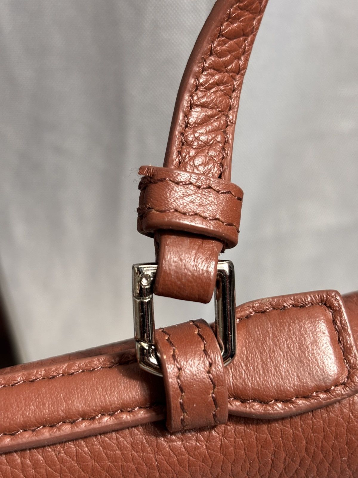 Loro Piana Loro Piana Grained Calfskin Size ONE SIZE - 10 Thumbnail