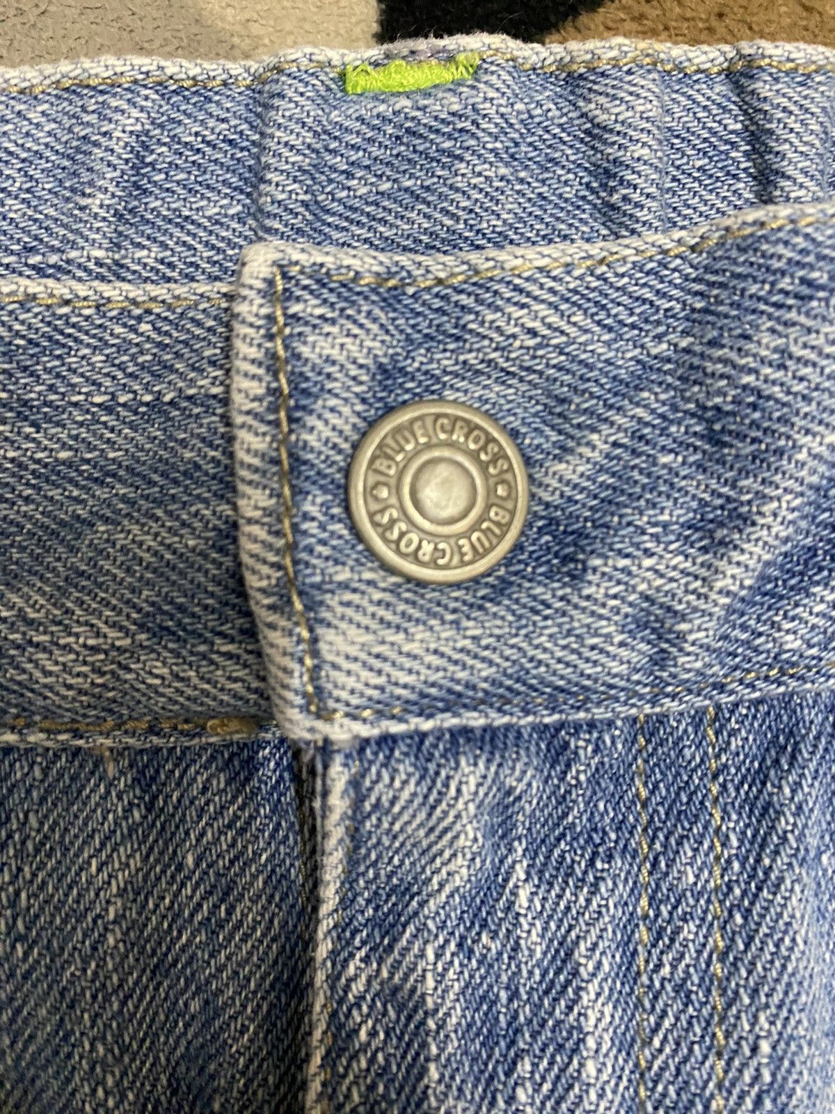 Japanese Brand Vintage Japanese Brands Faded Embroidered Distressed Jeans Size US 30 / EU 46 - 9 Thumbnail