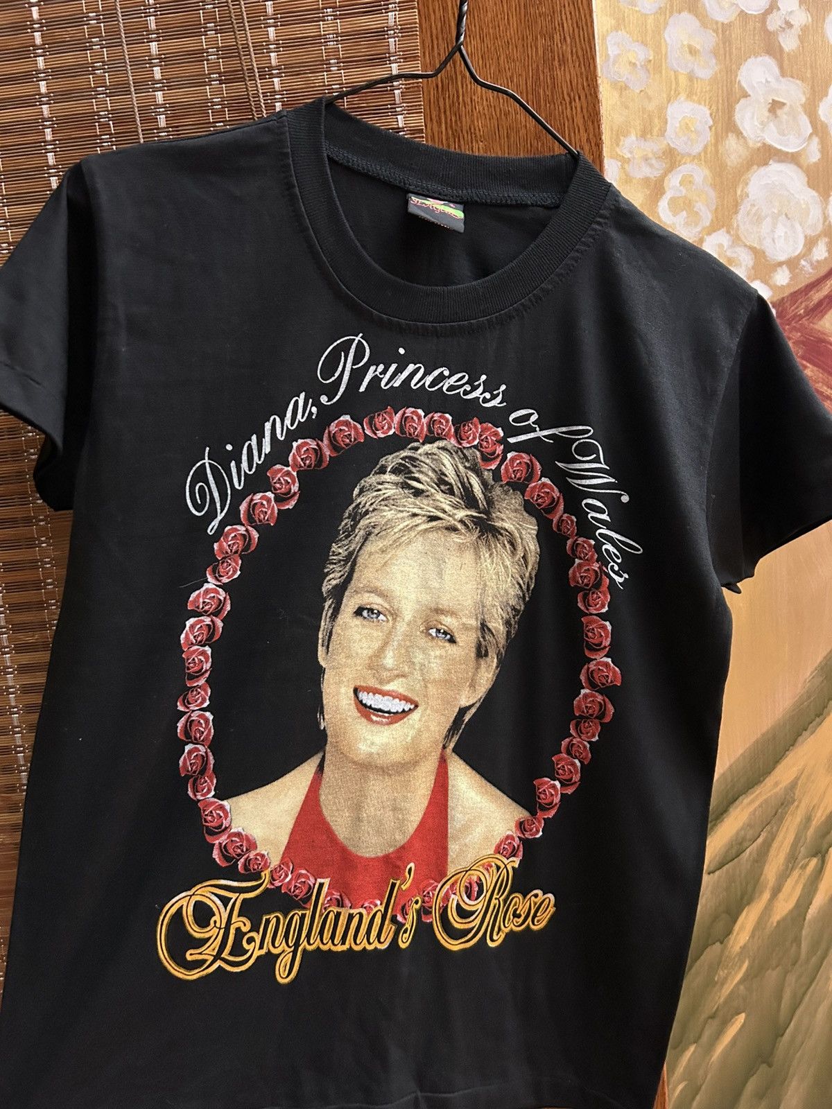 Rap Tees × Vintage Vintage Princess Diana T-Shirt Bootleg Single Stitch Size US S / EU 44-46 / 1 - 3 Thumbnail
