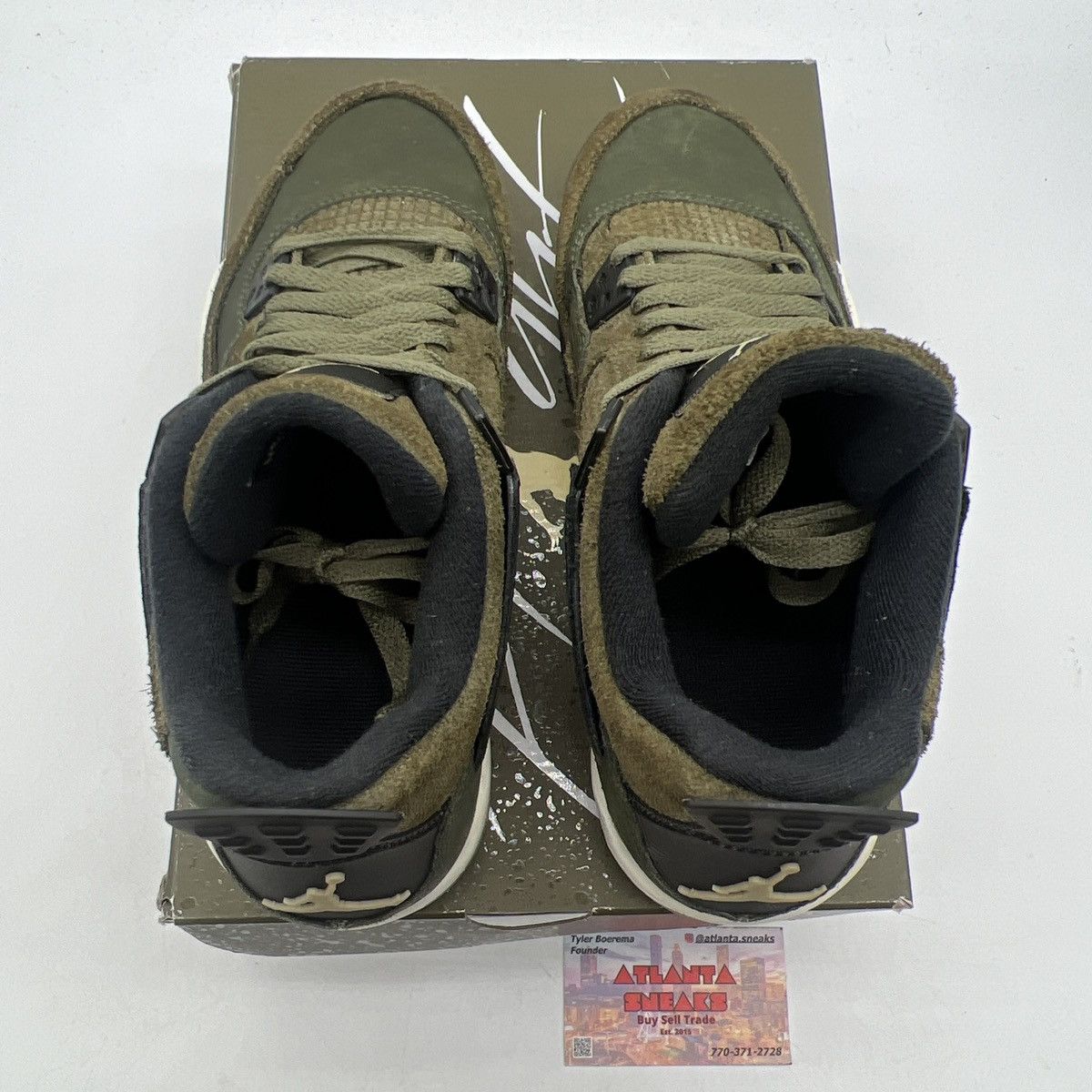Jordan Brand Air Jordan 4 craft olive Size US 7 / EU 40 - 7 Thumbnail