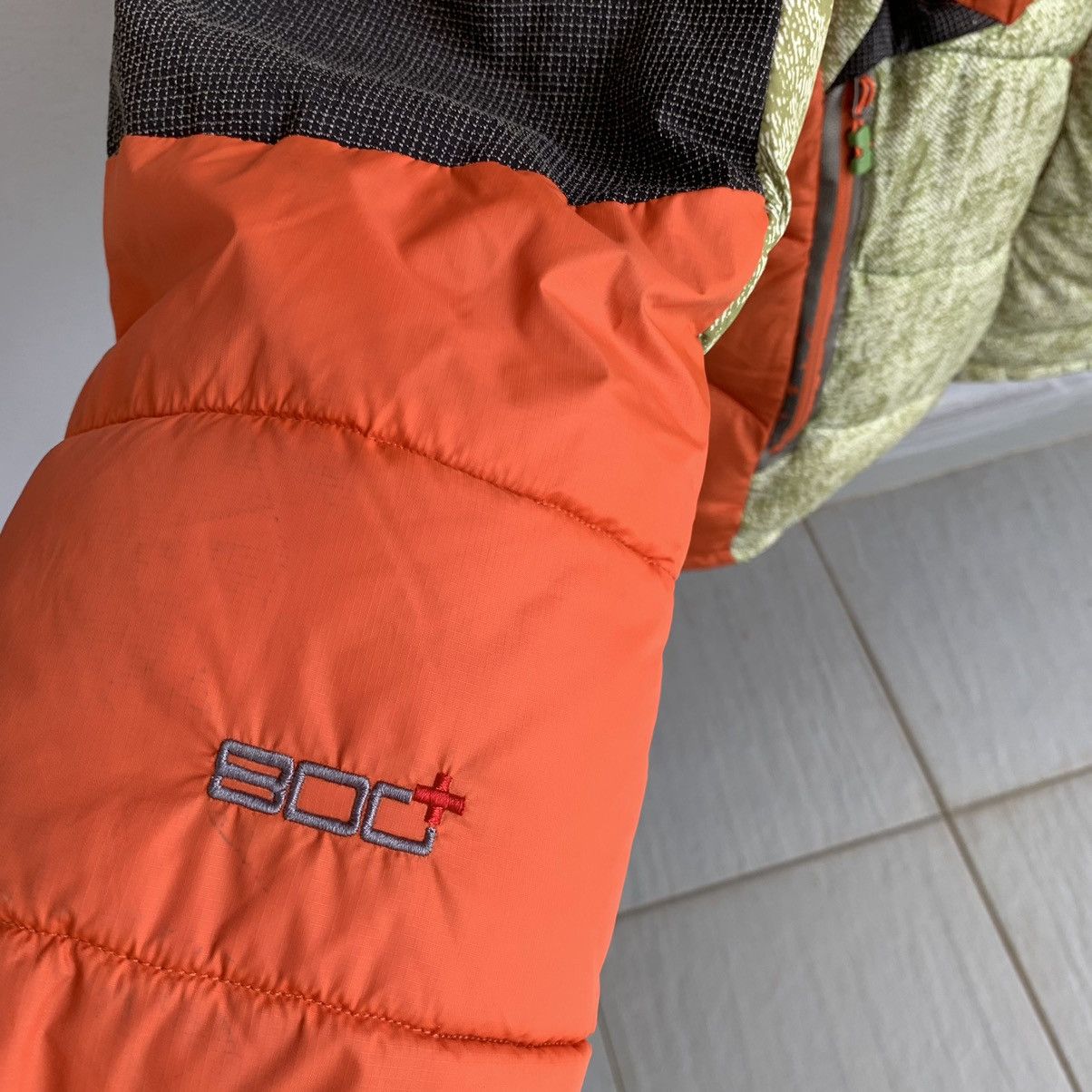 Japanese Brand Multicolor Puffer Down Jacket 800 TNF Size US L / EU 52-54 / 3 - 2 Thumbnail