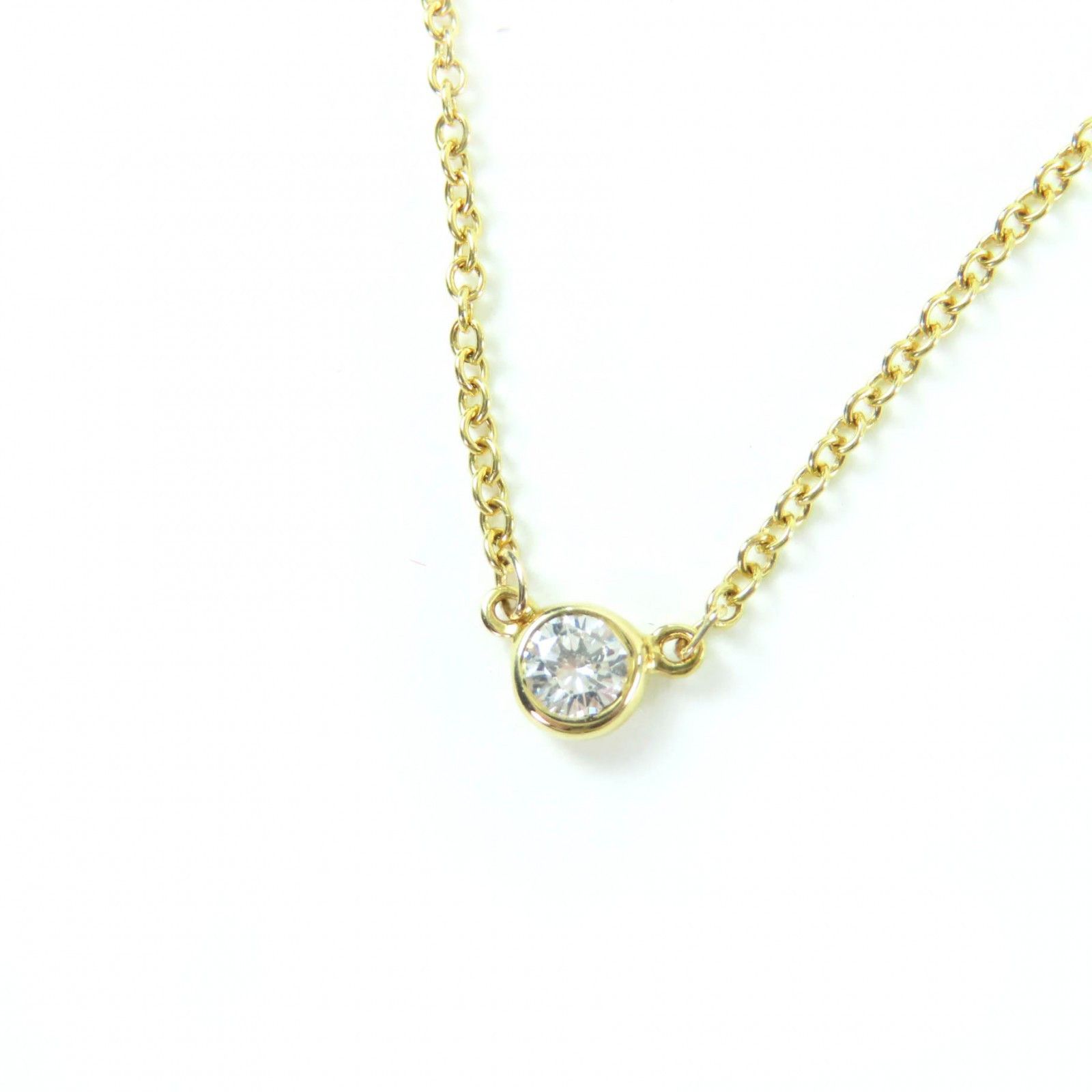 Tiffany & Co. Tiffany & Co. TIFFANY&Co. by the Yard Au750 Diamond Necklace Precious Metal Pendant DUTY FREE for USA Size ONE SIZE - 1 Thumbnail