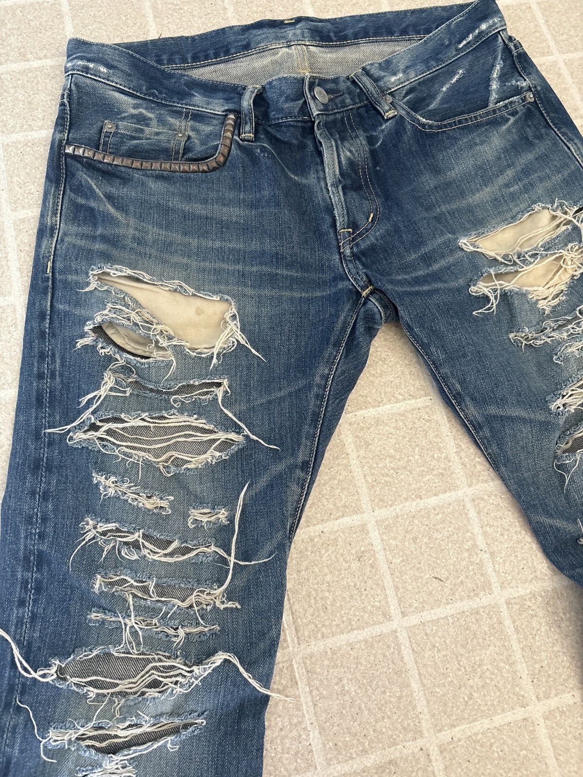 Hysteric Glamour Hysteric ripped jeans Size US 32 / EU 48 - 10 Thumbnail