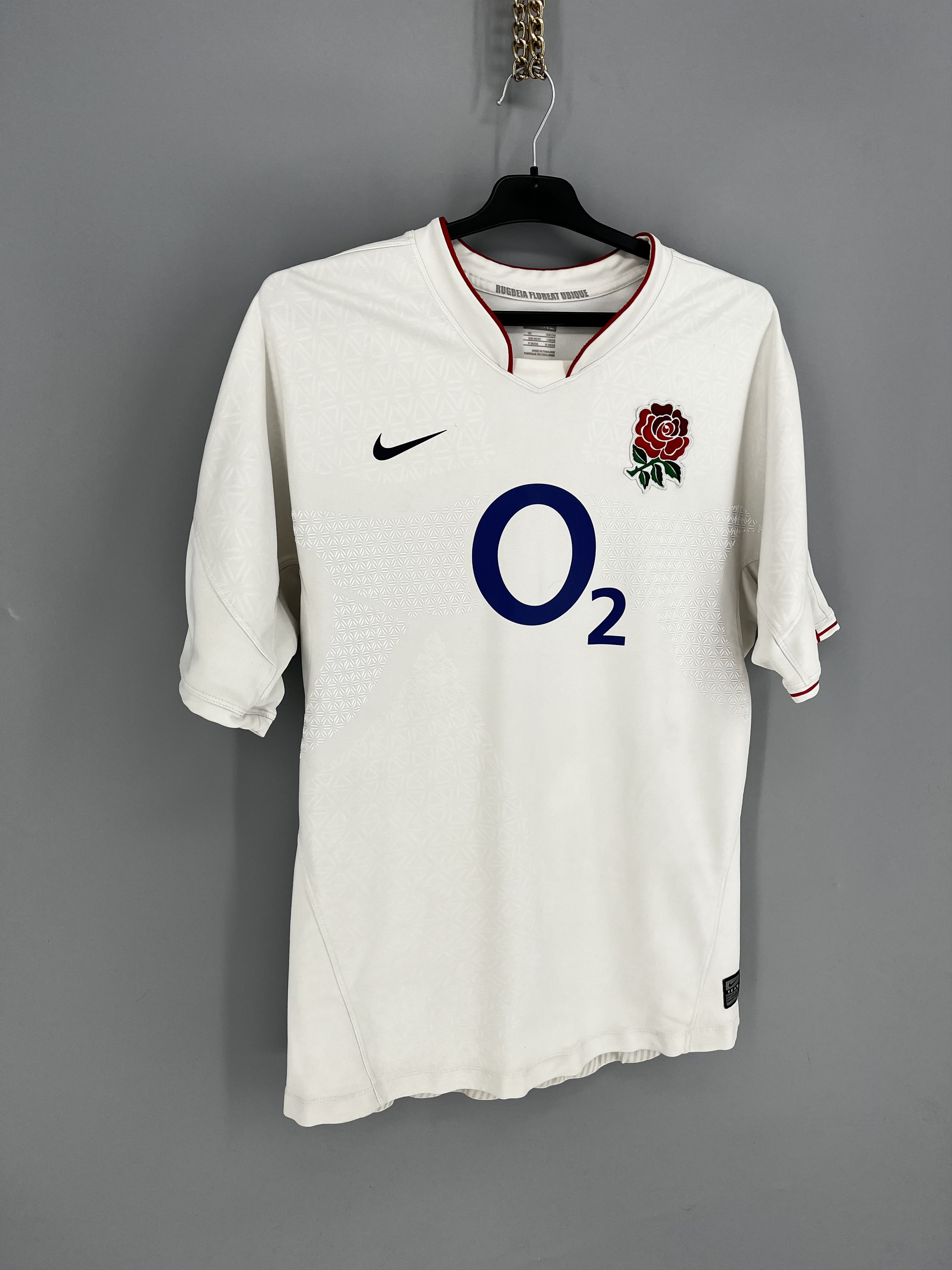 Nike Nike England 2009/2010 Floreat Ubique Home Jersey T Shirt Size US XL / EU 56 / 4 - 2 Thumbnail