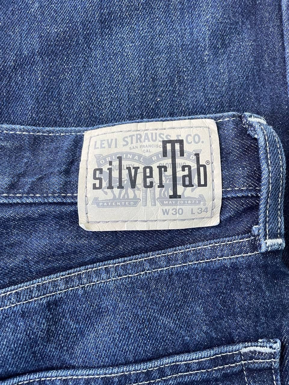 Hysteric Glamour × Le Grande Bleu (L.G.B.) × Levi's Levis Silvertab Baggy Denim Jeans Size US 32 / EU 48 - 7 Thumbnail