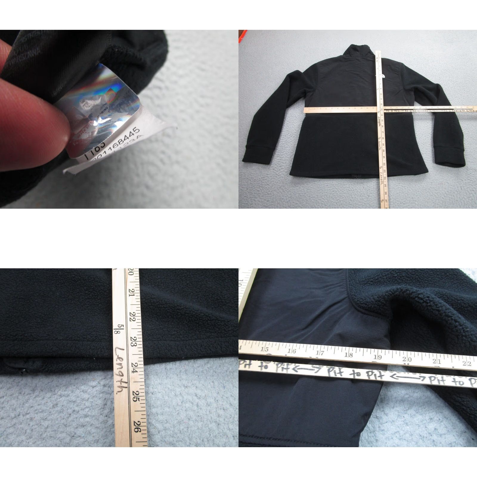 The North Face North Face Jacket Womens Large Black Full Zip Fleece Outdoor Coat Warm Layer Size L / US 10 / IT 46 - 8 Thumbnail