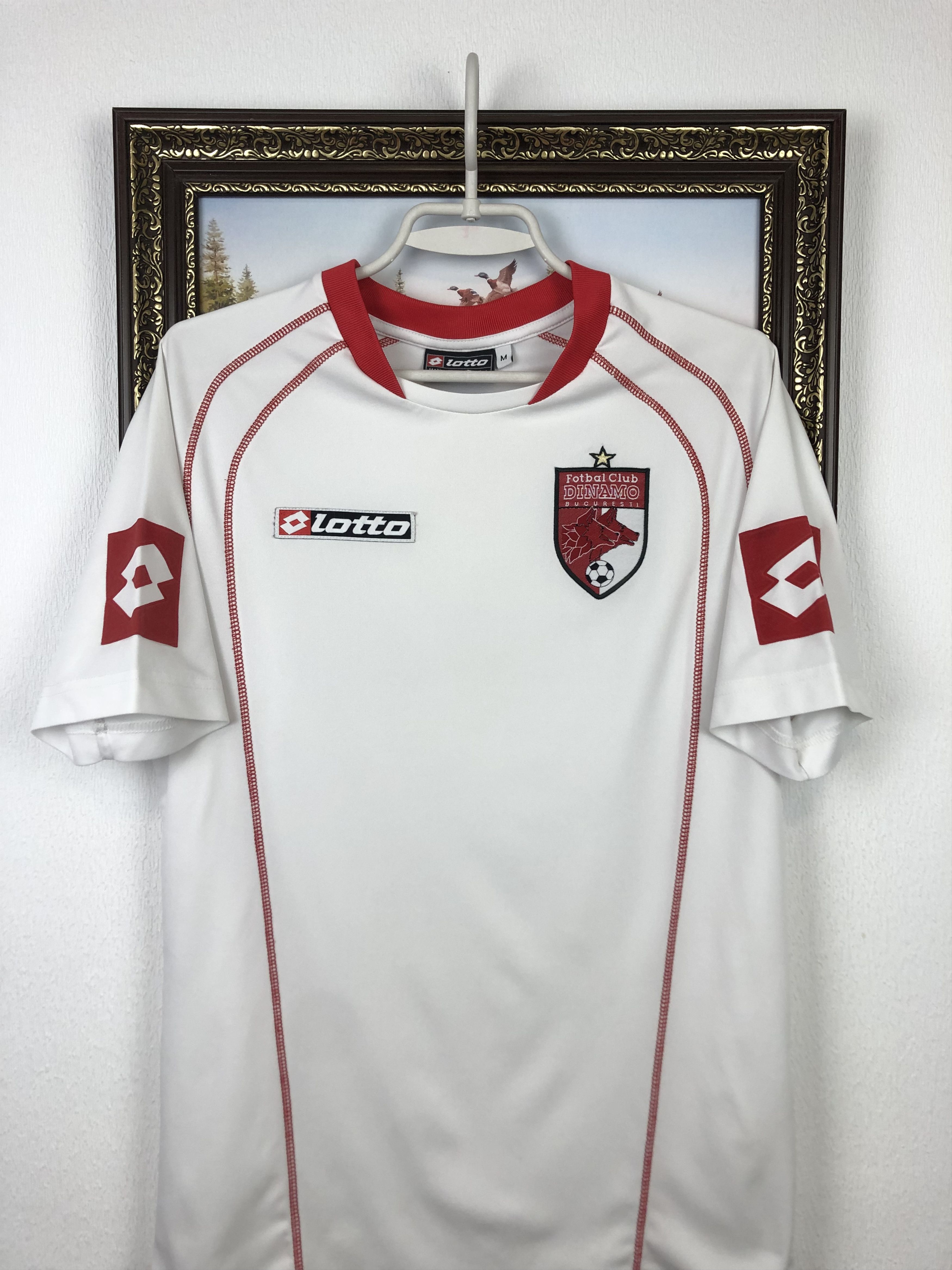 Dynamo Bucharest football shirt 2004 Soccer Lotto Tee Hype