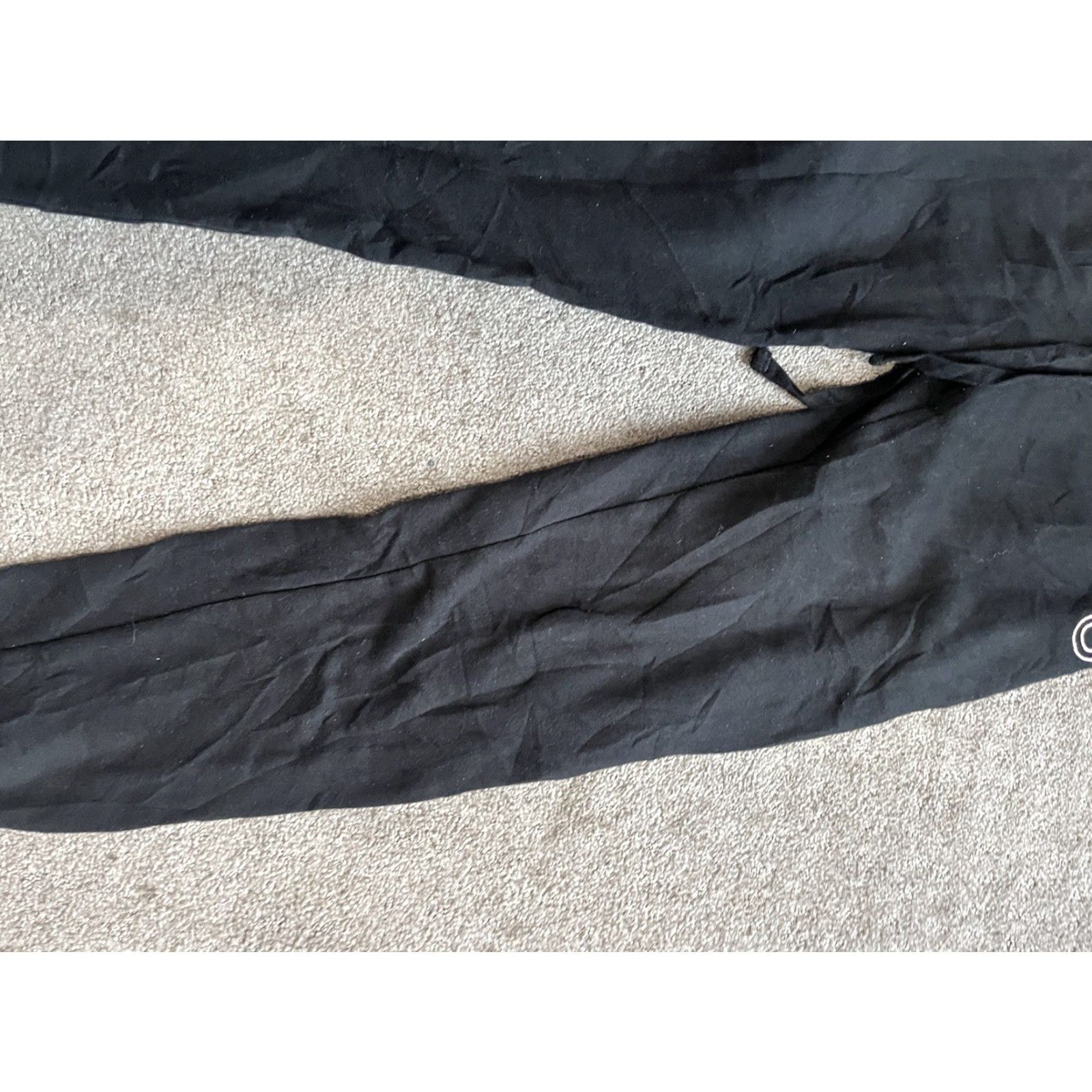 Vintage AÉROPOSTALE Sweatpants Women Black XS Drawstring Elastic Waist Pockets 29in Inseam Modern Casual Womens Size 26" / US 2 / IT 38 - 3 Thumbnail