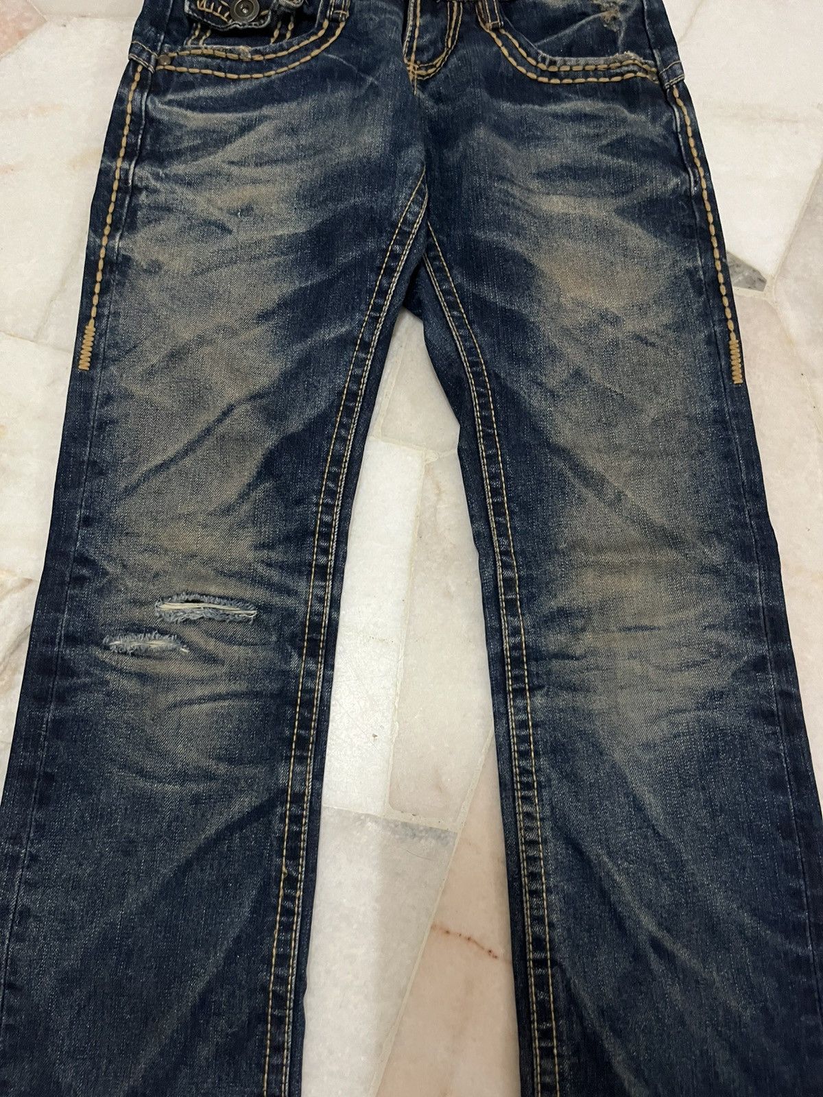 Japanese Brand Yoshitomo Nara Lolita jeans denim Size 29" - 3 Thumbnail
