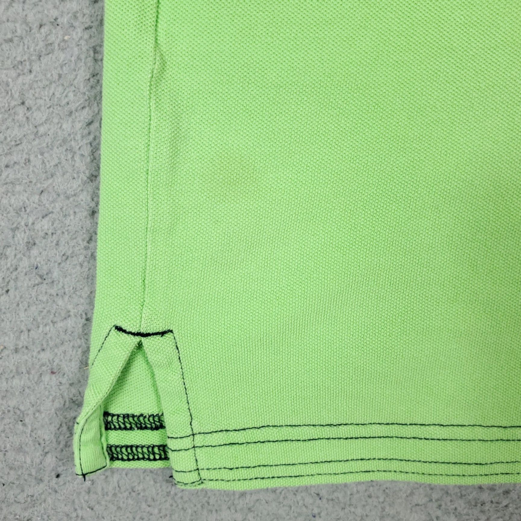 Cremieux Daniel Cremieux Polo Shirt Adult Large Green 100% Cotton Short Sleeve Button Logo Solid Preppy Sports Mens Size US L / EU 52-54 / 3 - 6 Thumbnail