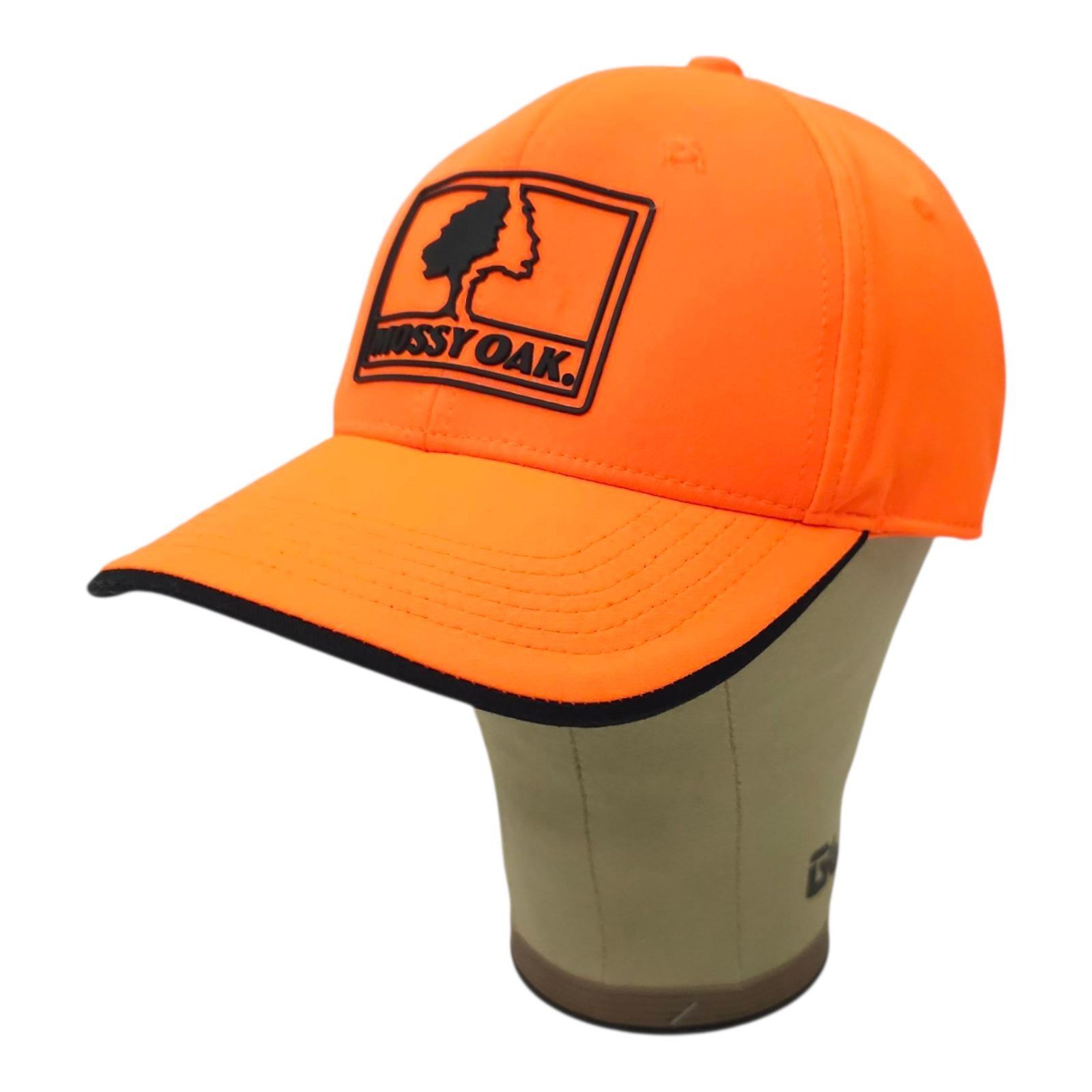 Other Mossy Oak Blaze Orange Strapback Cap Logo Hat Trucker Baseba Size ONE SIZE - 2 Thumbnail
