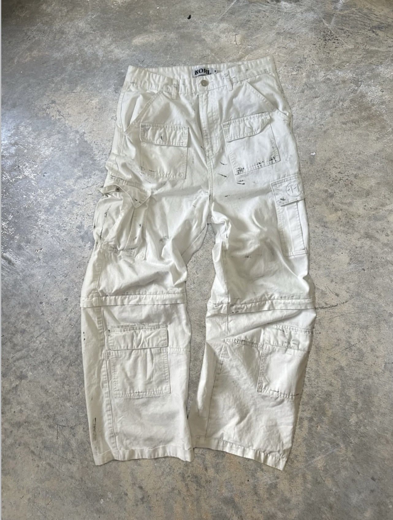 Balenciaga Warehouse Eleven x NOHL Convertible /Transformer Cargo Pants Size US 32 / EU 48 - 1 Thumbnail
