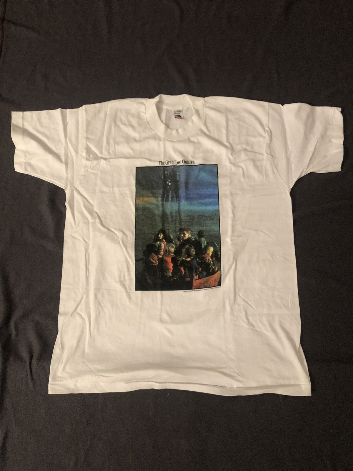 Vintage Rare vintage 1995 City of Lost Children French movie tee Size US XL / EU 56 / 4 - 1 Thumbnail