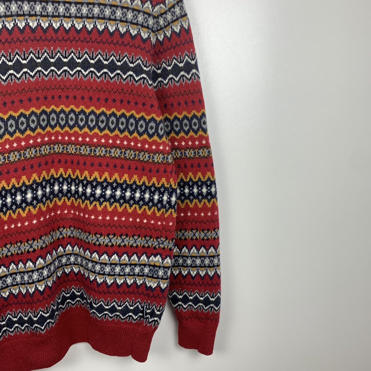 Barbour Barbour Fair Isle Winter Wool Sweater Size S Size US S / EU 44-46 / 1 - 5 Thumbnail