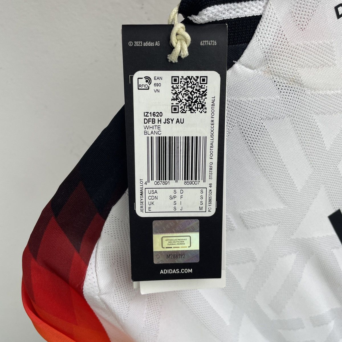 Adidas Germany Kroos Adidas Authentic HEAT.RDY Jersey Euro 2024 S Size US S / EU 44-46 / 1 - 13 Thumbnail