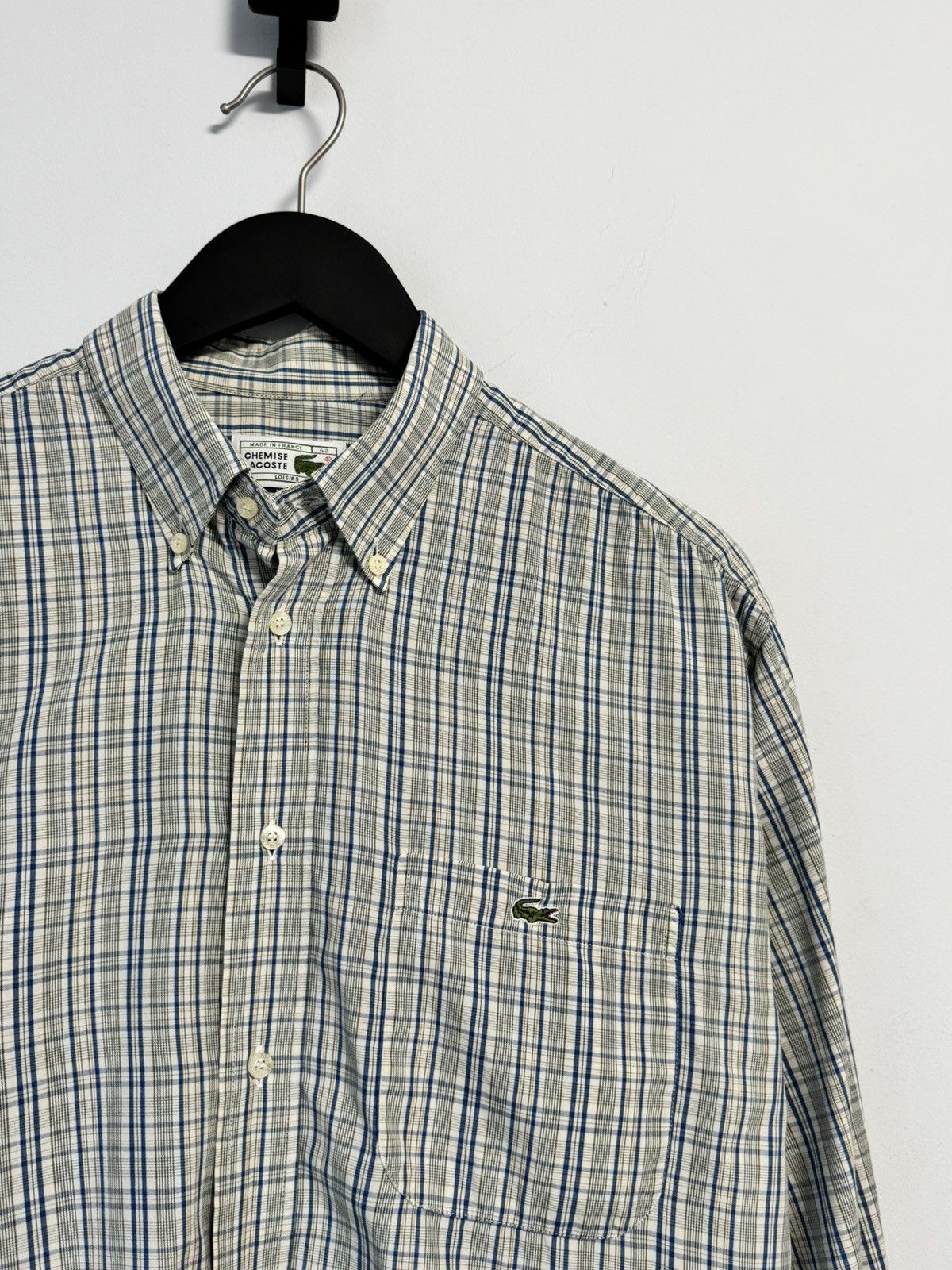 Lacoste Lacoste Vintage Y2K style hype Button Up shirt Size US XL / EU 56 / 4 - 2 Thumbnail