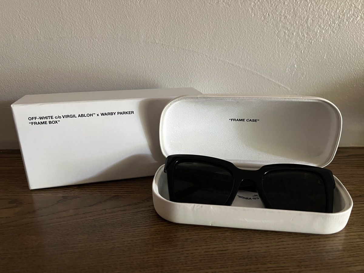 Off white warby parker large hotsell