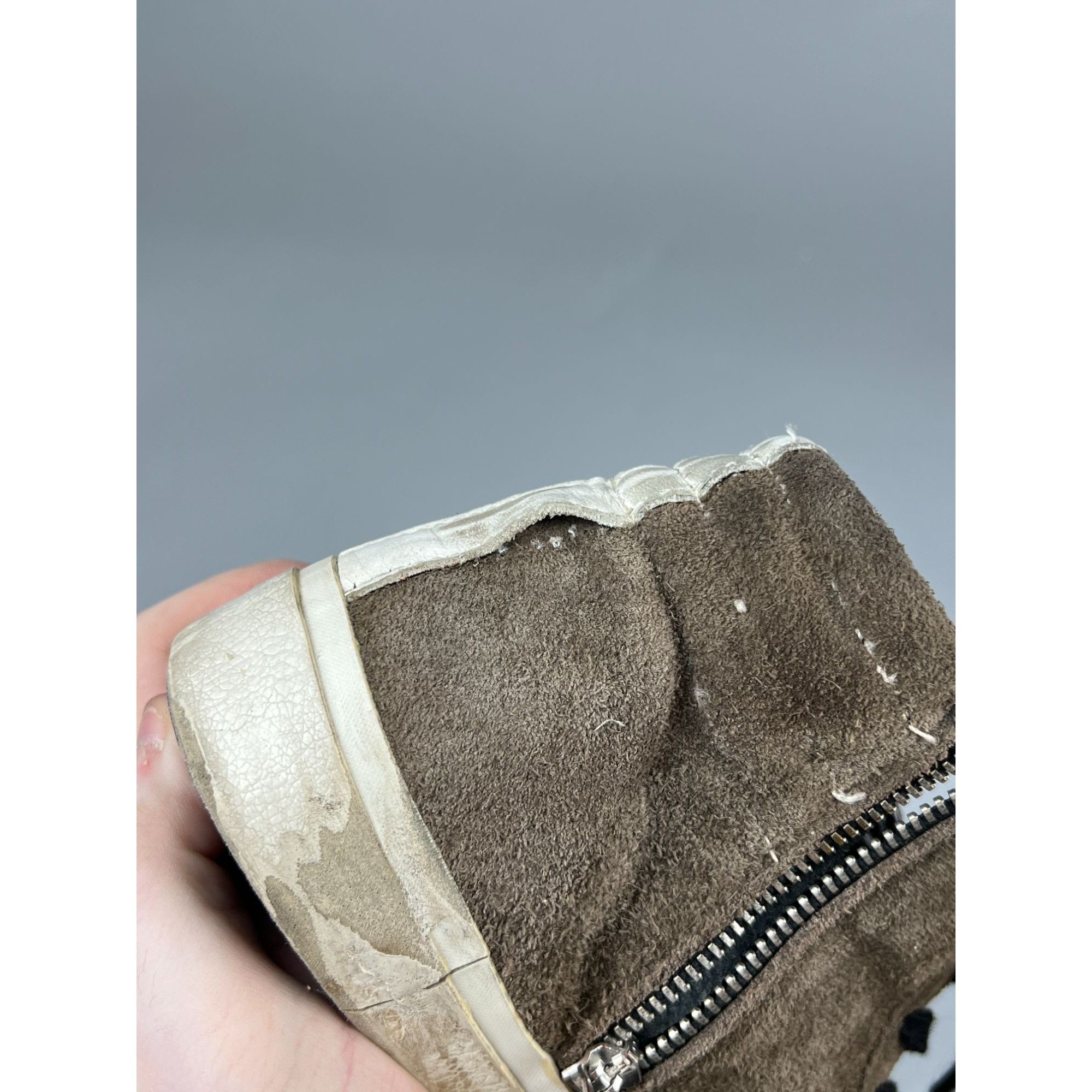 Golden Goose Vintage Golden Goose Hi Top Suede Sneakers (Y0866) Size US 7 / IT 37 - 13 Thumbnail
